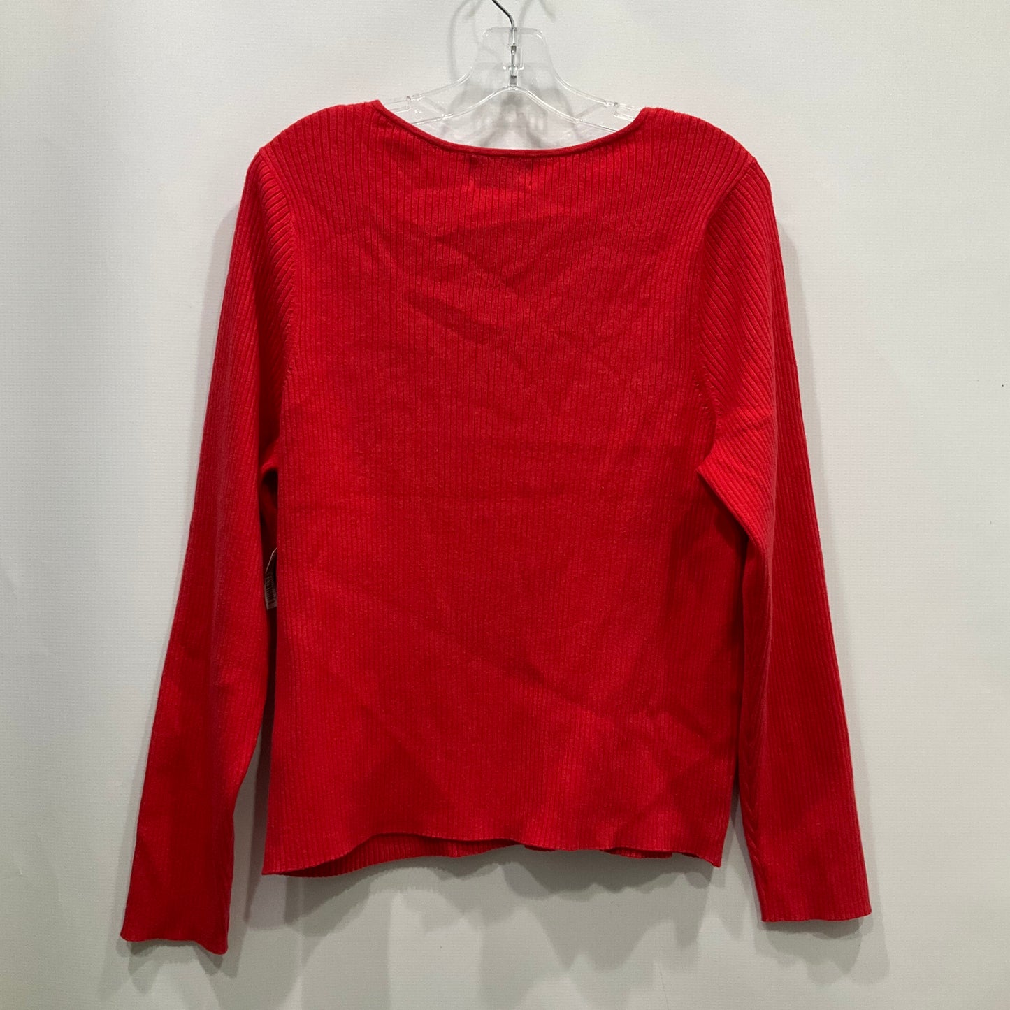 Top Long Sleeve Basic By Old Navy In Red, Size: Xxl