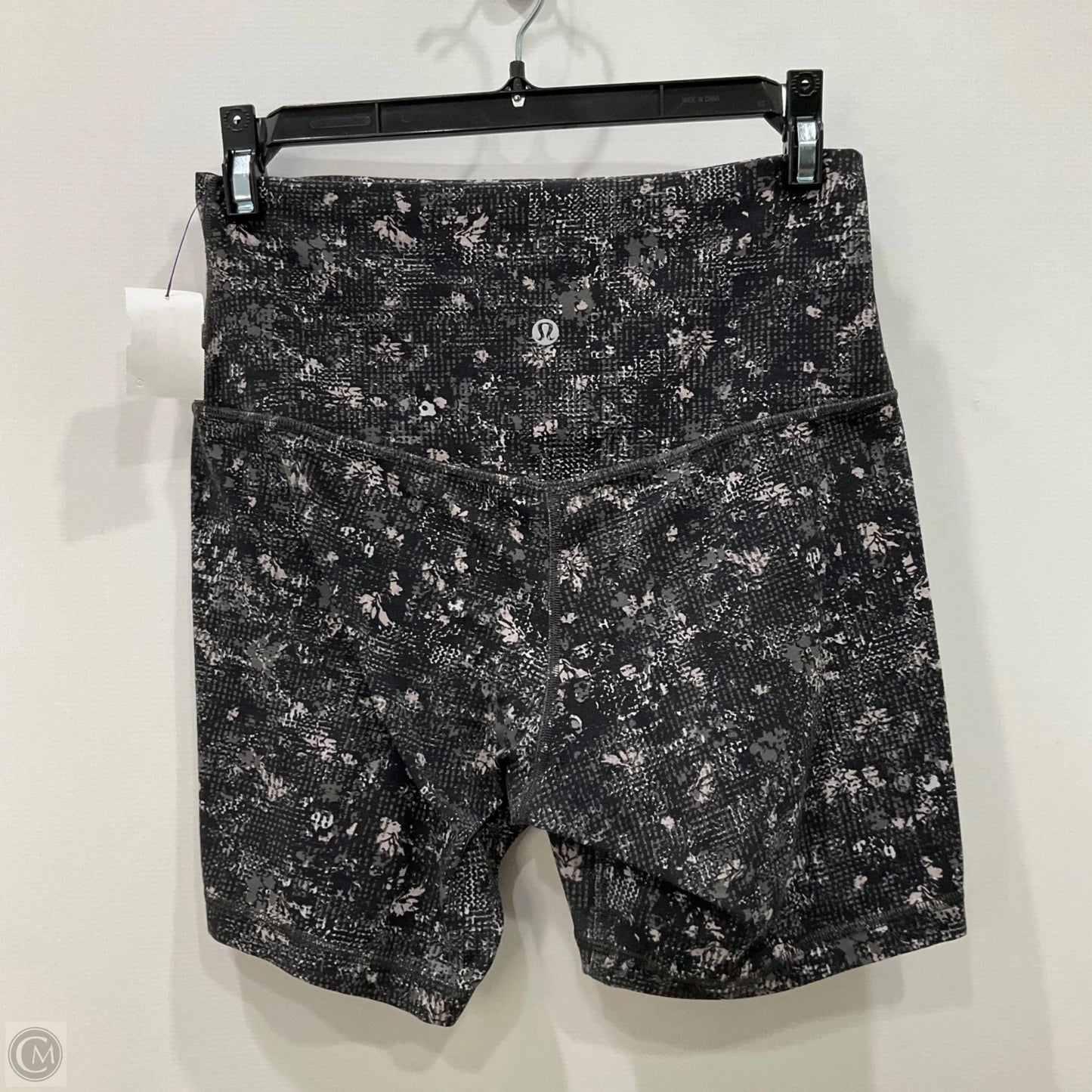 Athletic Shorts By Lululemon In Grey, Size: 8