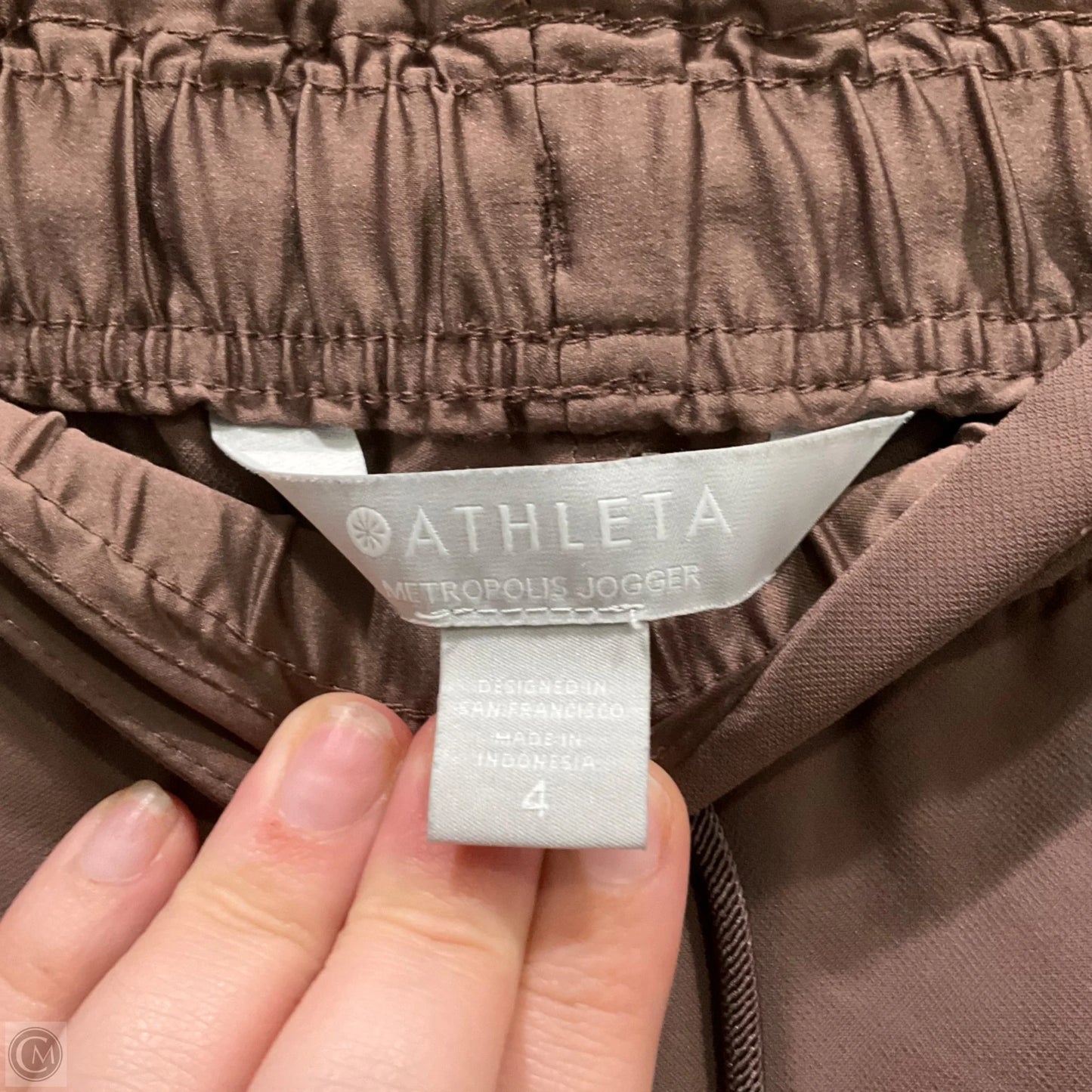 Athletic Pants By Athleta In Brown, Size: 4