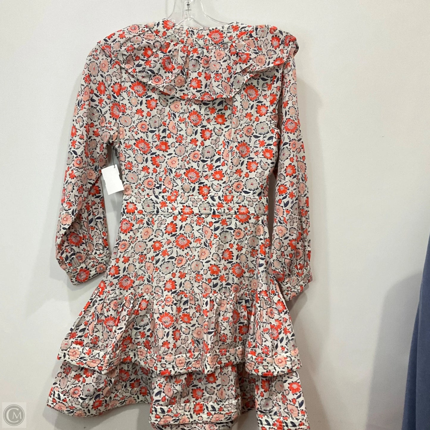 Dress Casual Short By Vineyard Vines In Floral Print, Size: 0