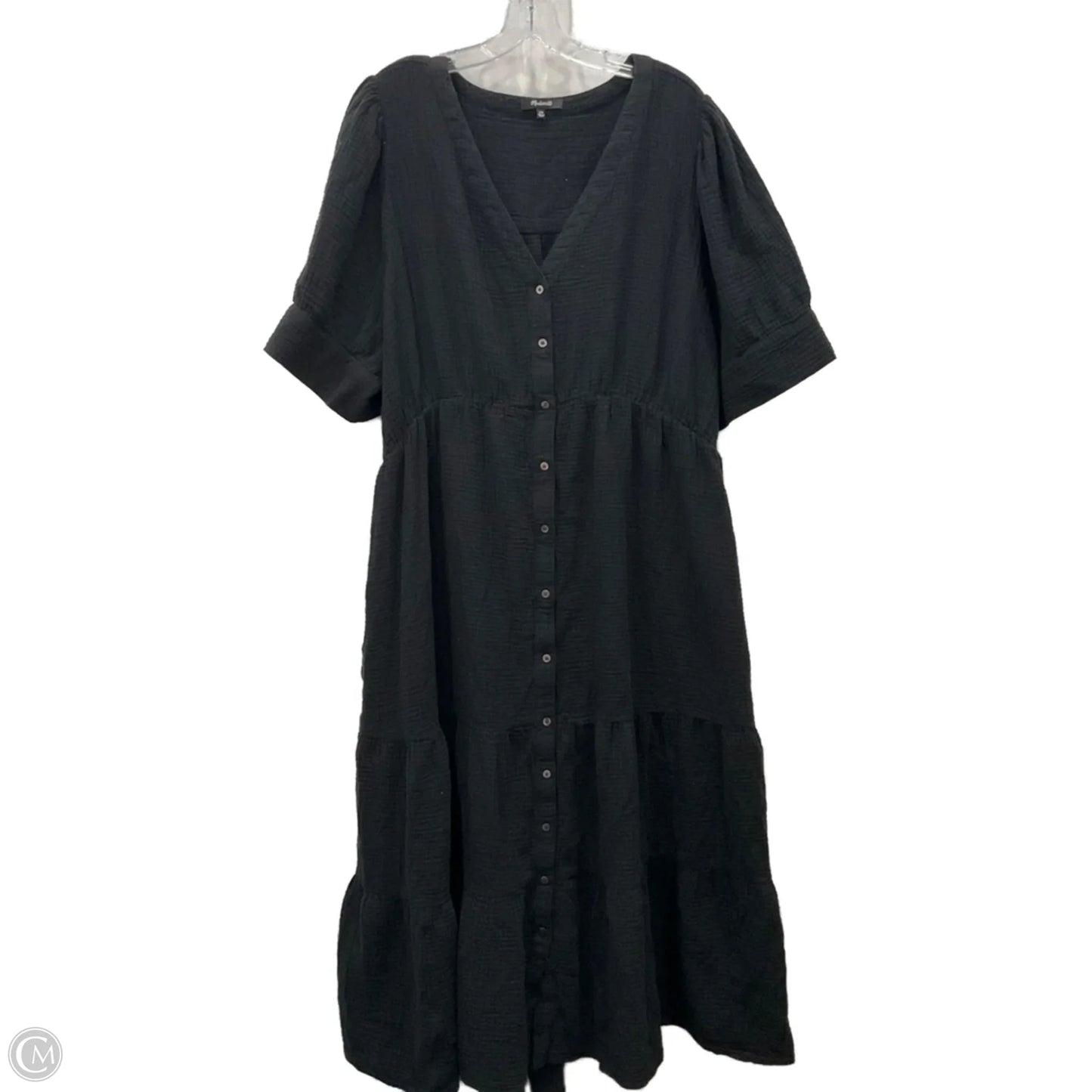 Dress Casual Maxi By Madewell In Black, Size: 22