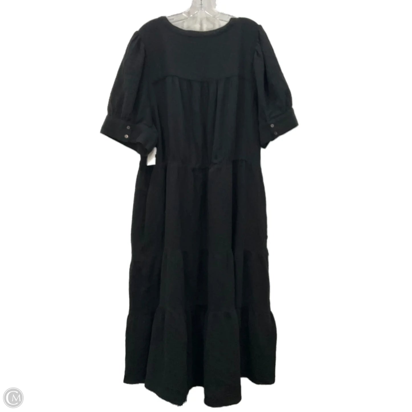Dress Casual Maxi By Madewell In Black, Size: 22