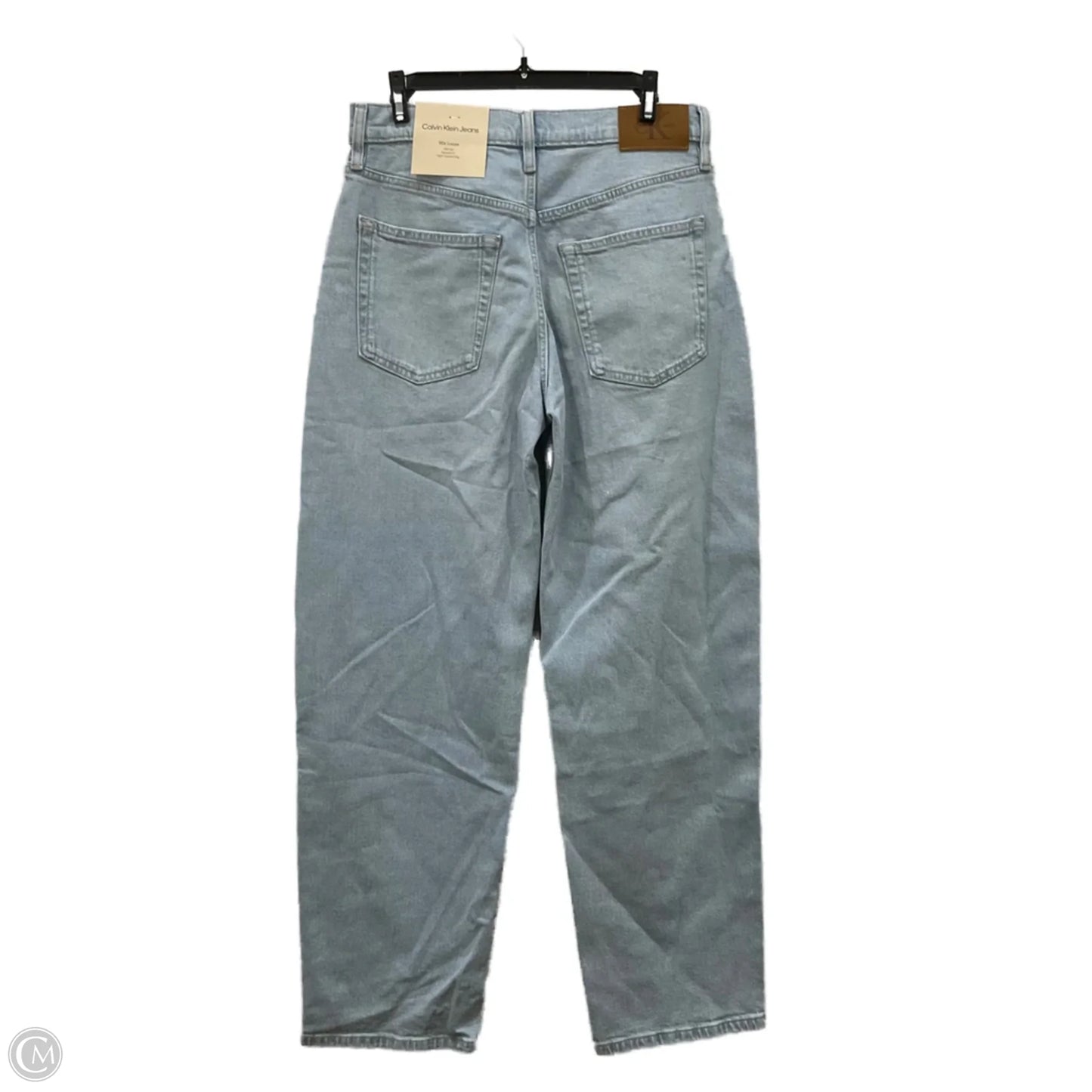 Jeans Straight By Calvin Klein In Blue, Size: 6
