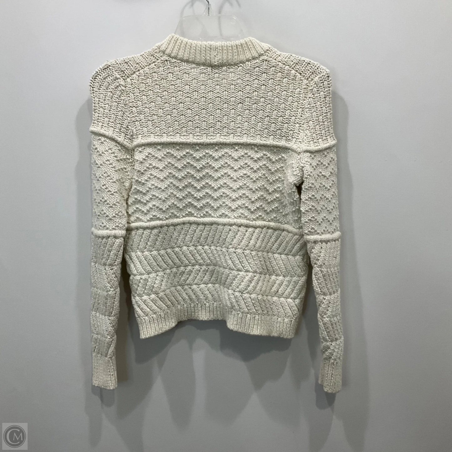 Sweater By Madewell In White, Size: Xs