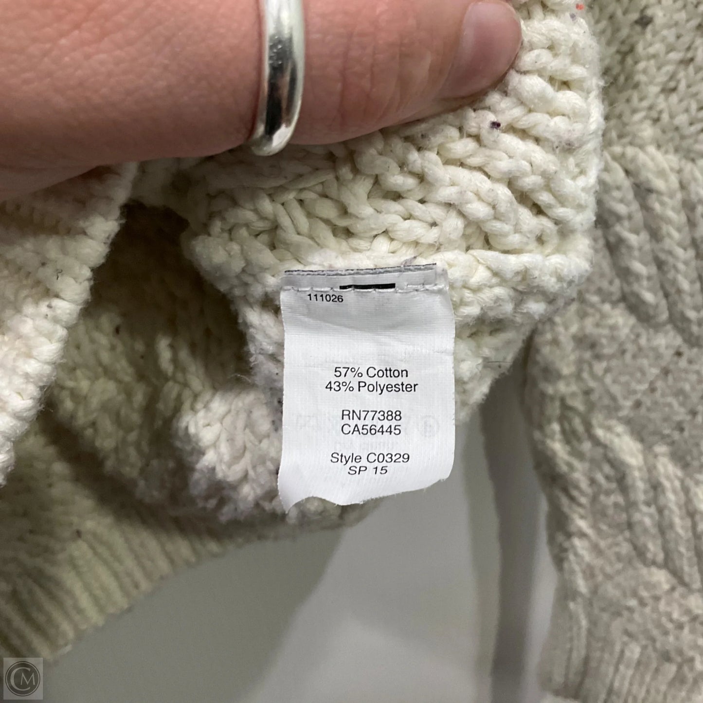 Sweater By Madewell In White, Size: Xs