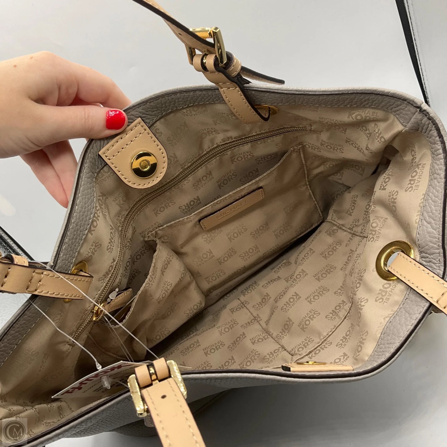 Handbag Designer By Michael Kors, Size: Medium