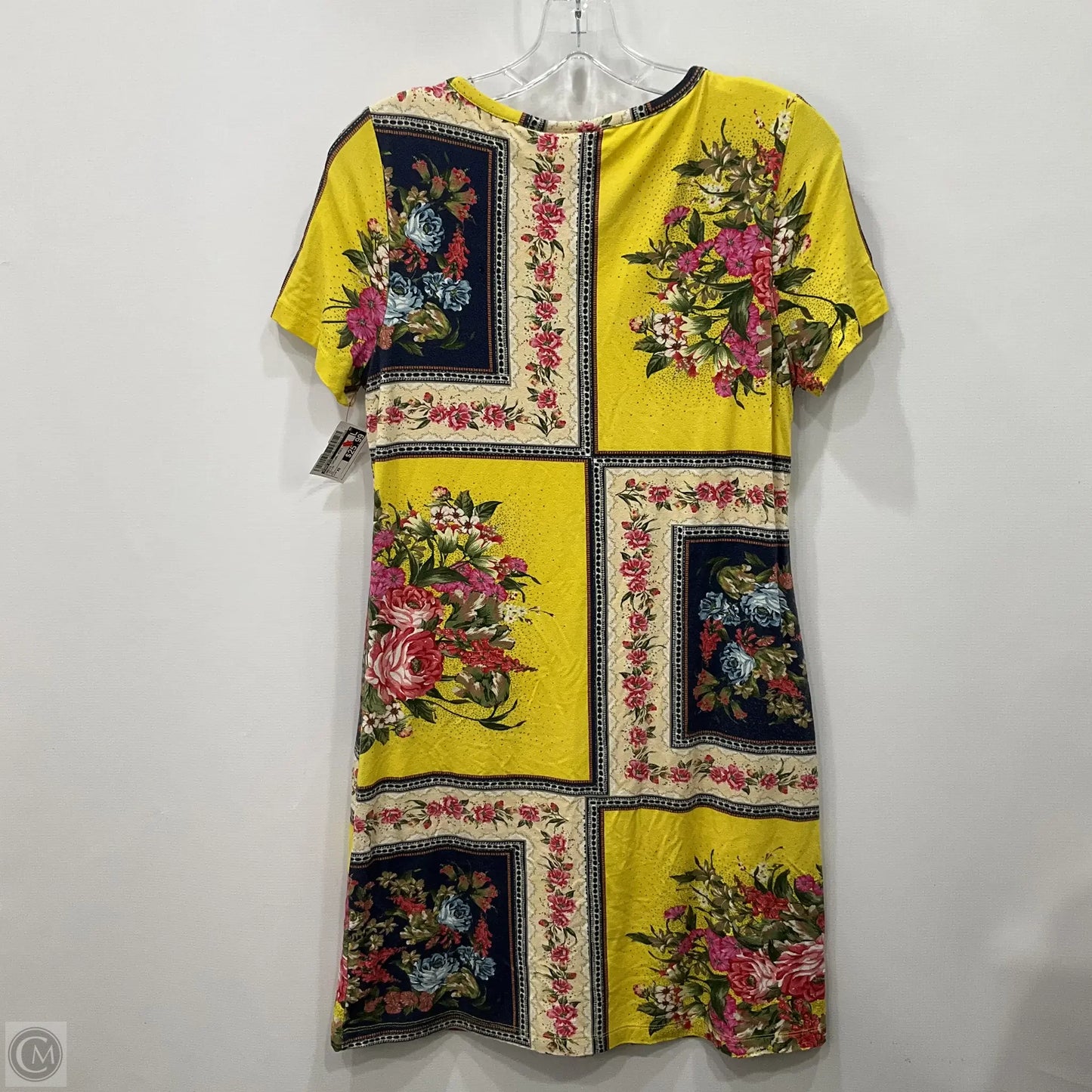 Dress Casual Midi By Farm Rio In Yellow, Size: Xs