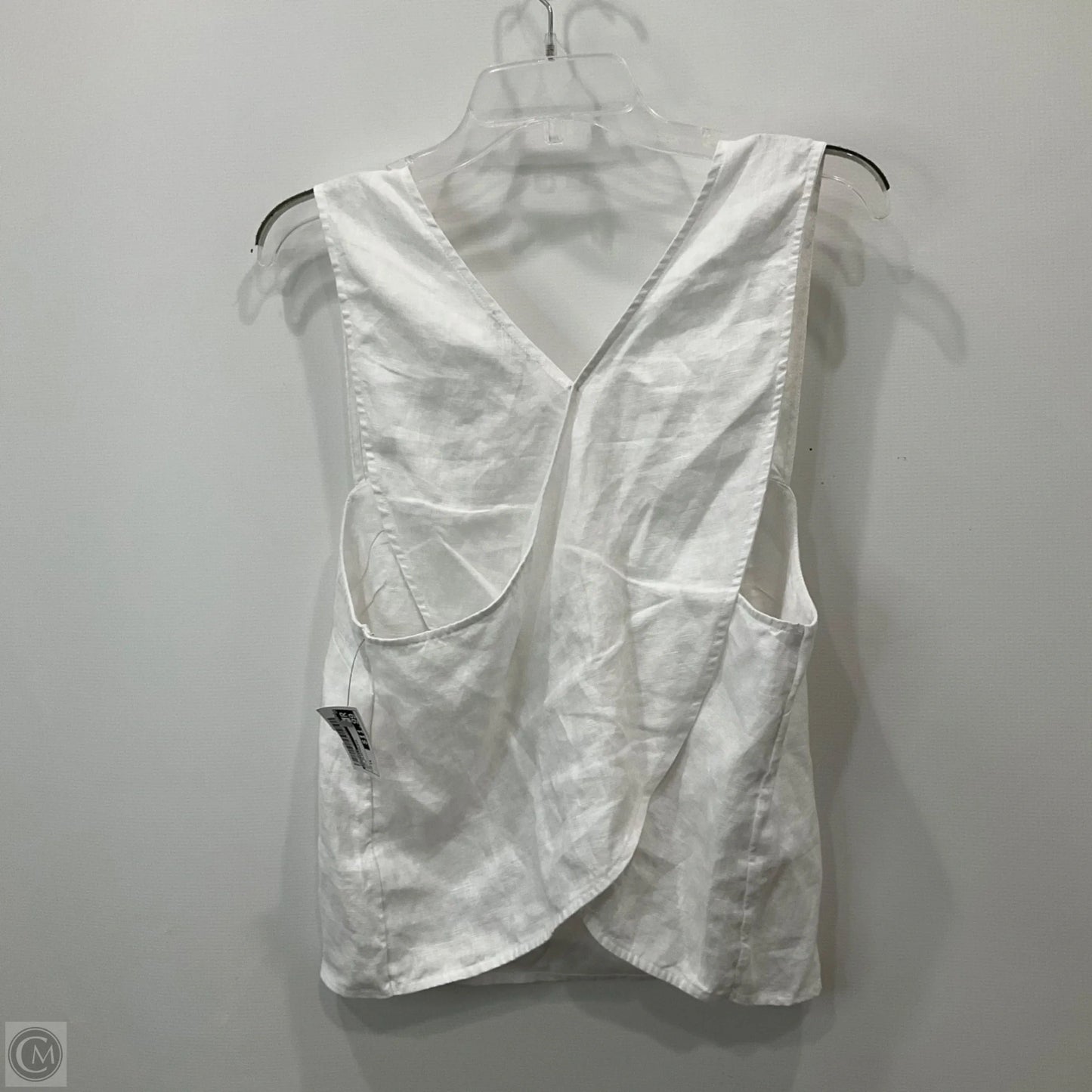 Top Sleeveless By Madewell In White, Size: 14