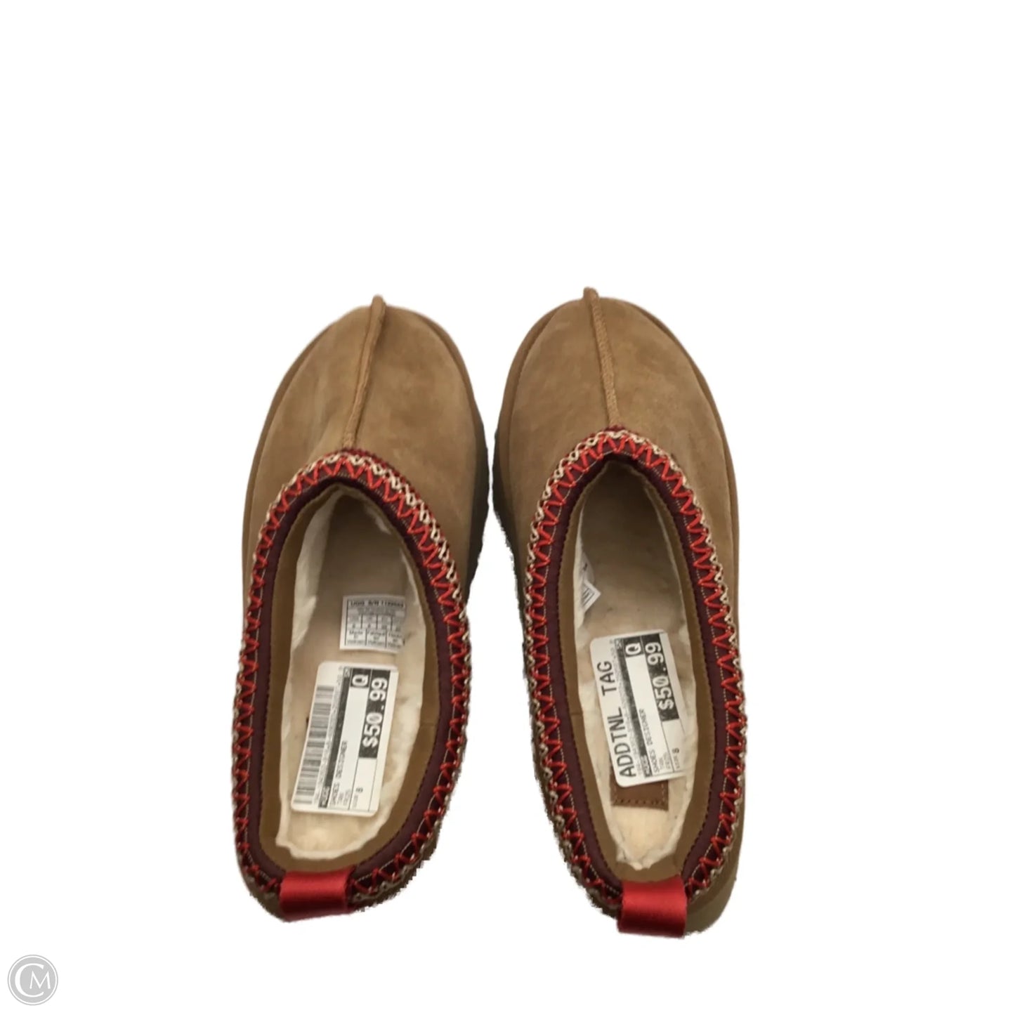Shoes Designer By Ugg In Tan, Size: 8