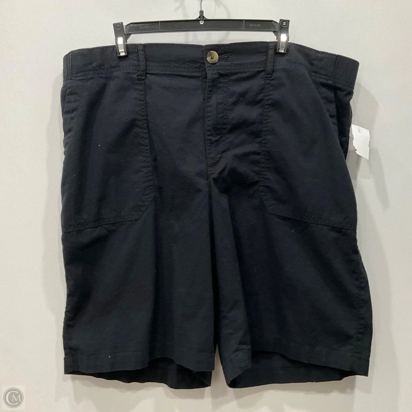 Shorts By Sonoma In Black, Size: Xxl