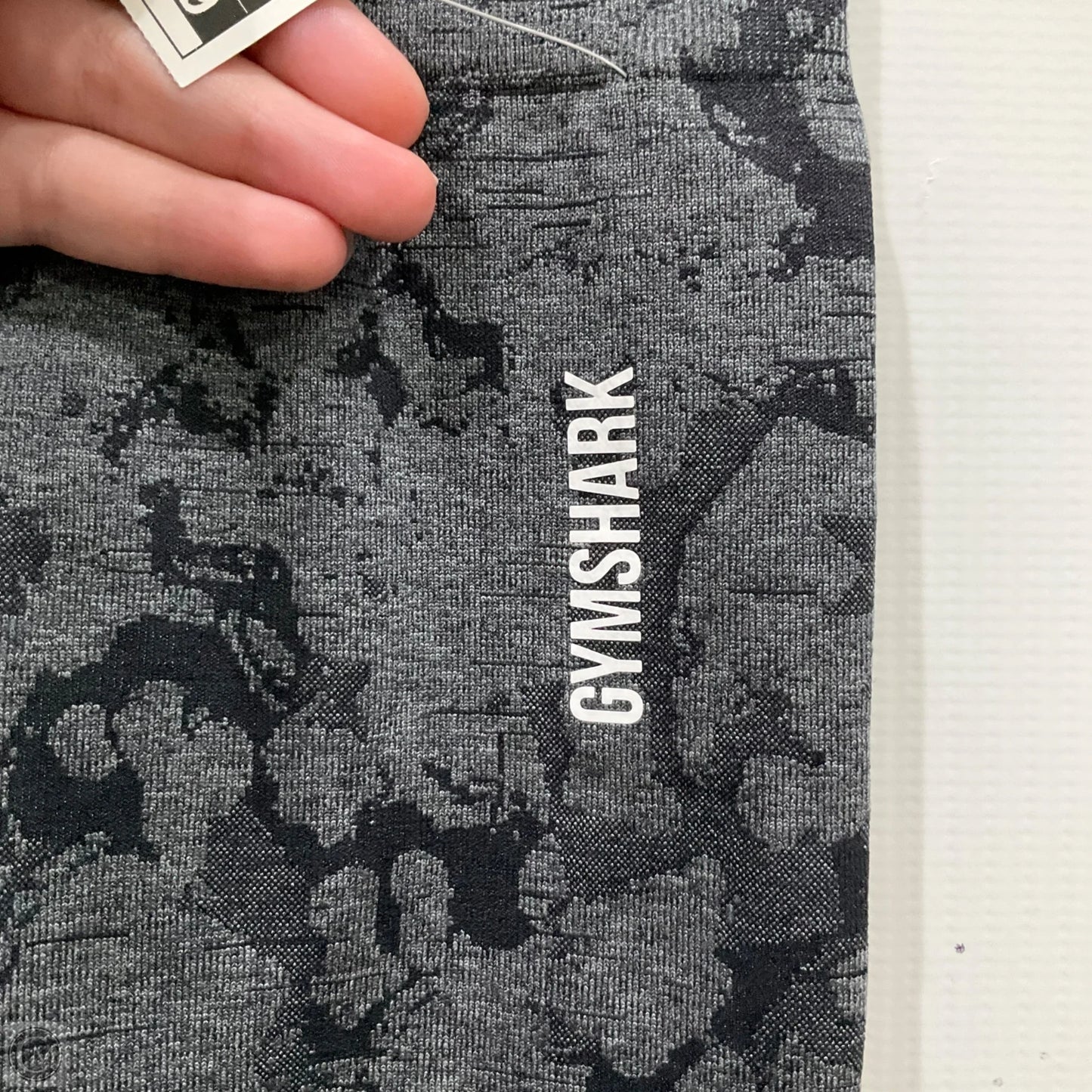 Athletic Leggings By Gym Shark In Grey, Size: M