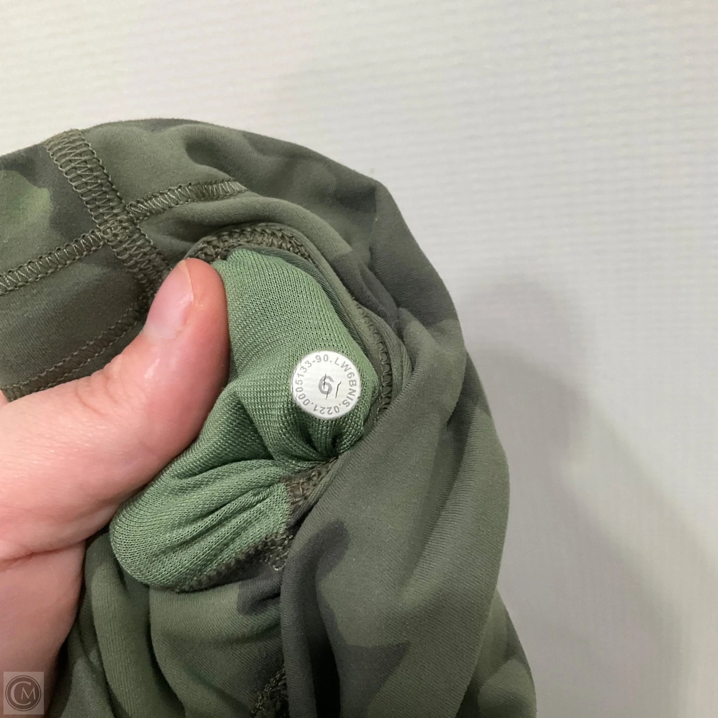 Athletic Leggings By Lululemon In Camouflage Print, Size: 6