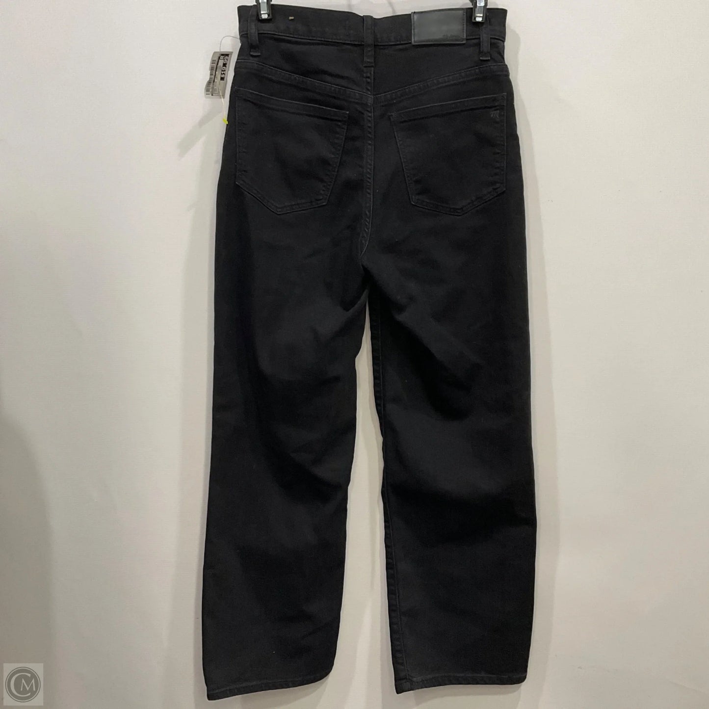 Jeans Wide Leg By Madewell In Black, Size: 2