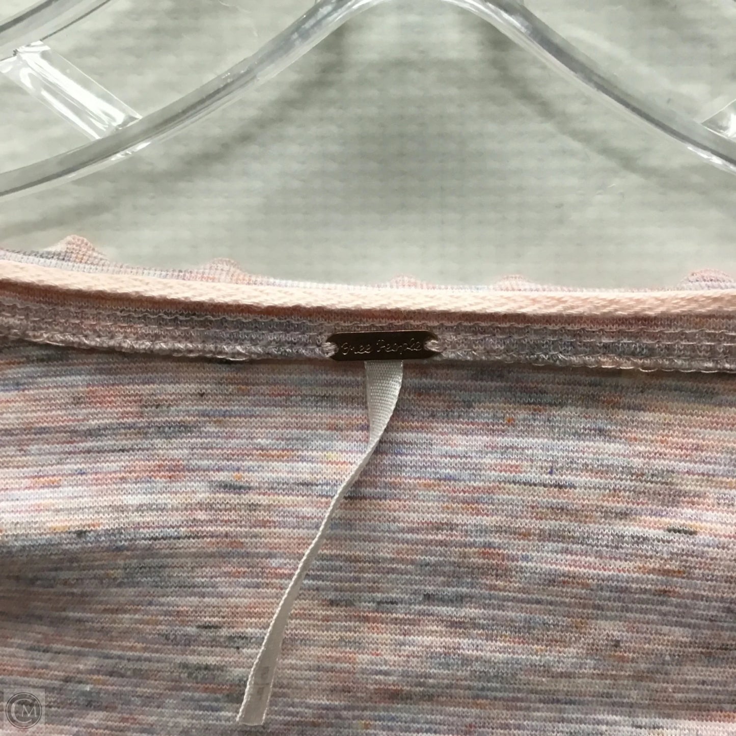 Top Long Sleeve By Free People In Pink, Size: S