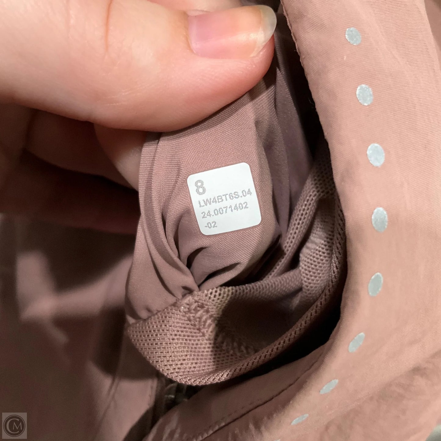 Jacket Puffer & Quilted By Lululemon In Mauve, Size: 8
