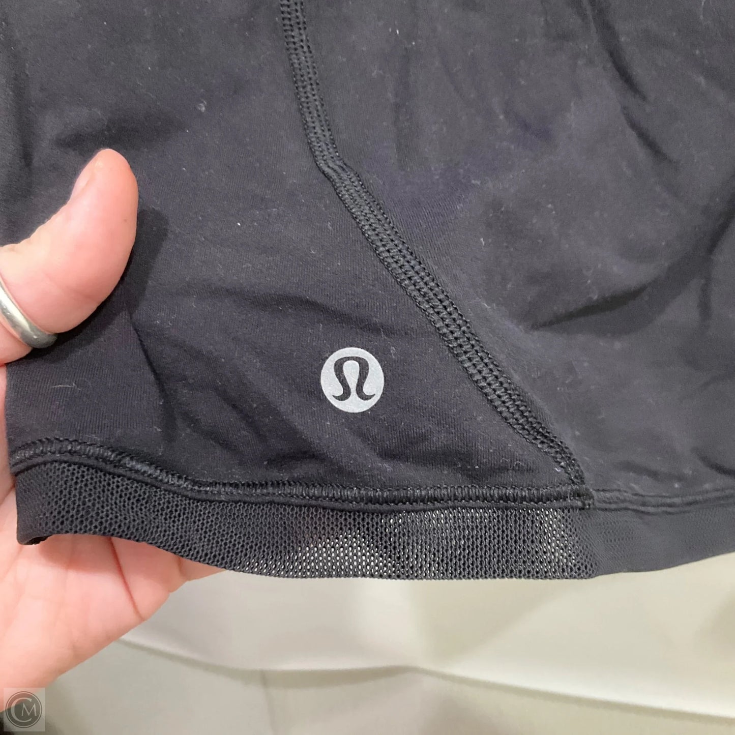 Top Long Sleeve By Lululemon In Black, Size: 10