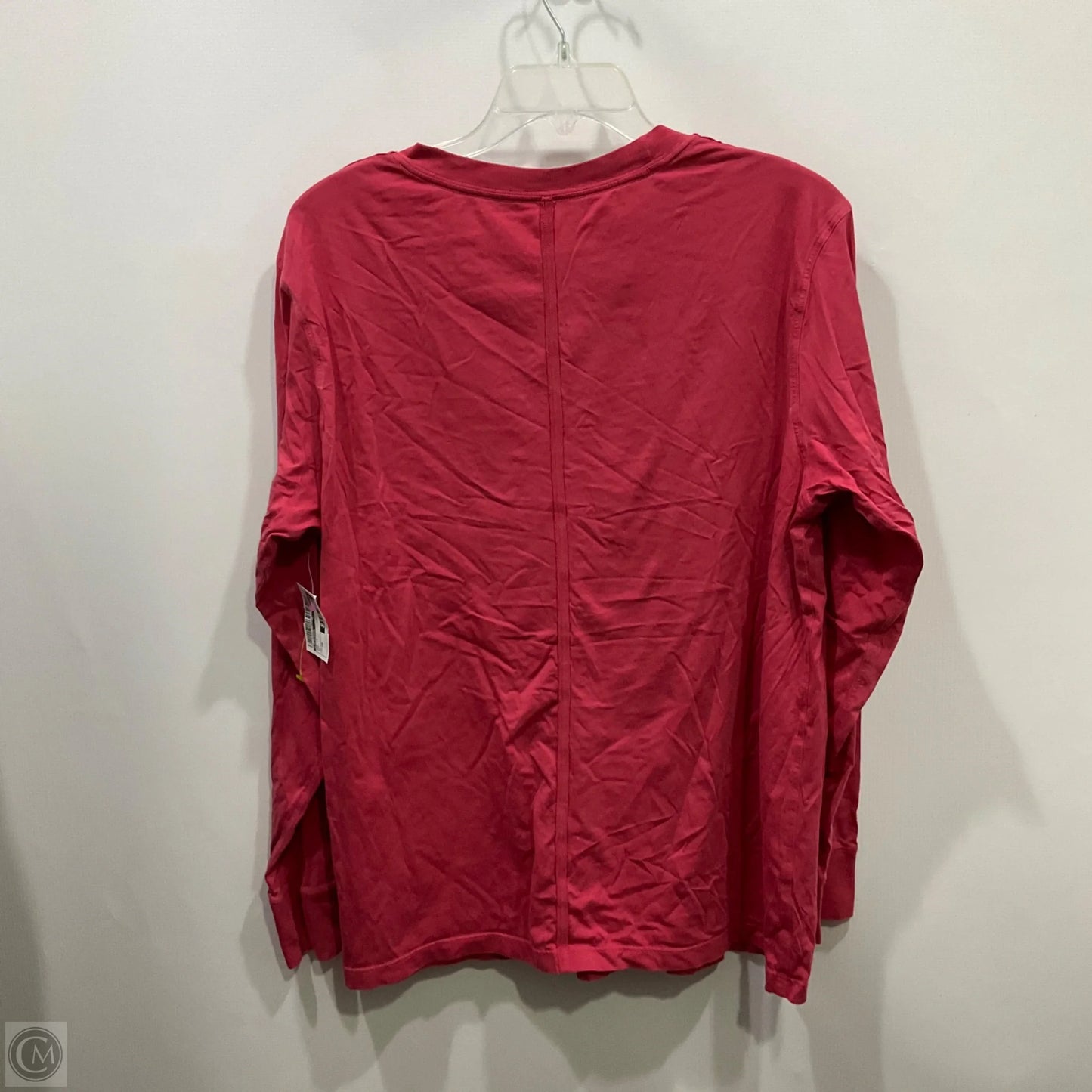Top Long Sleeve By Lululemon In Red, Size: 10