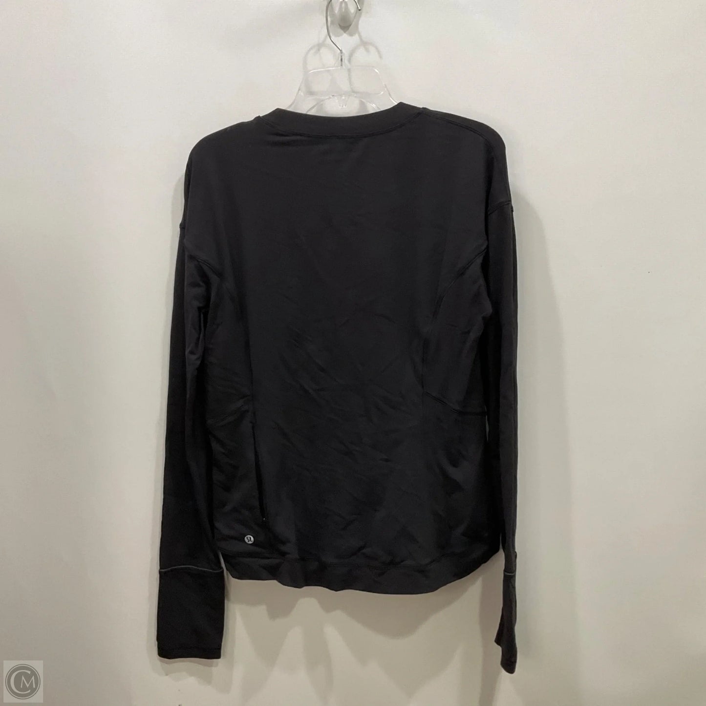 Top Long Sleeve By Lululemon In Black, Size: 10