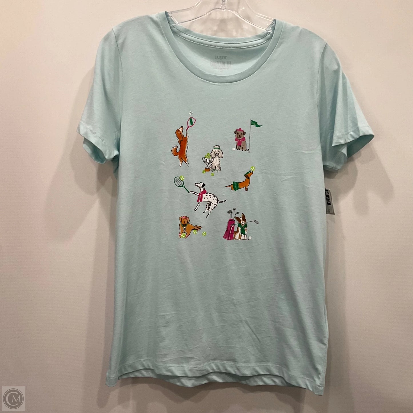Top Short Sleeve By J. Crew In Blue, Size: M