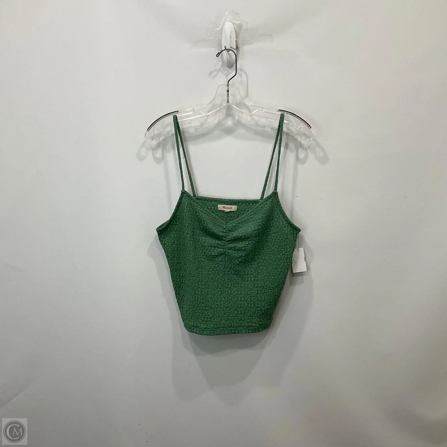 Top Sleeveless By Madewell In Green, Size: L