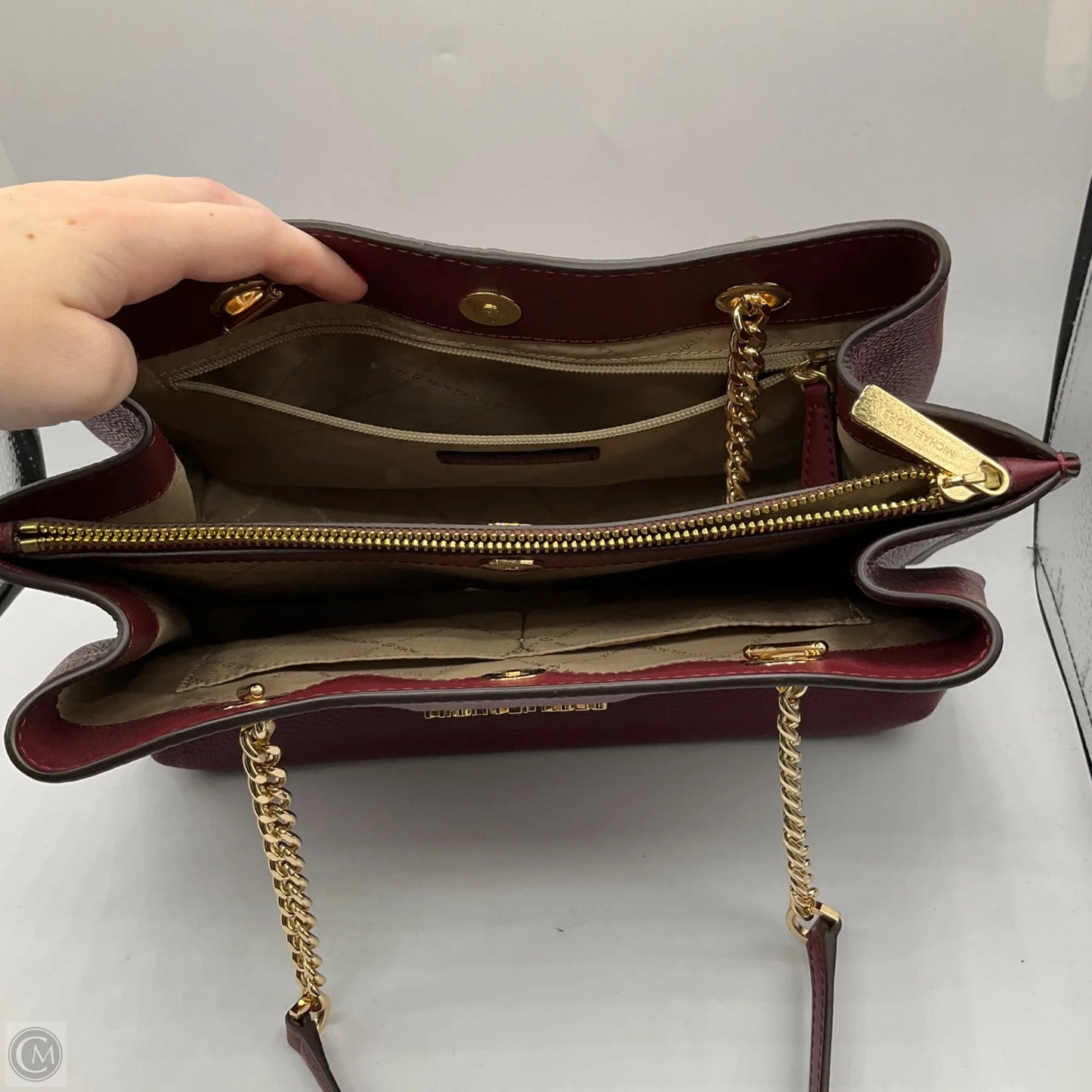 Handbag Designer By Michael Kors, Size: Medium