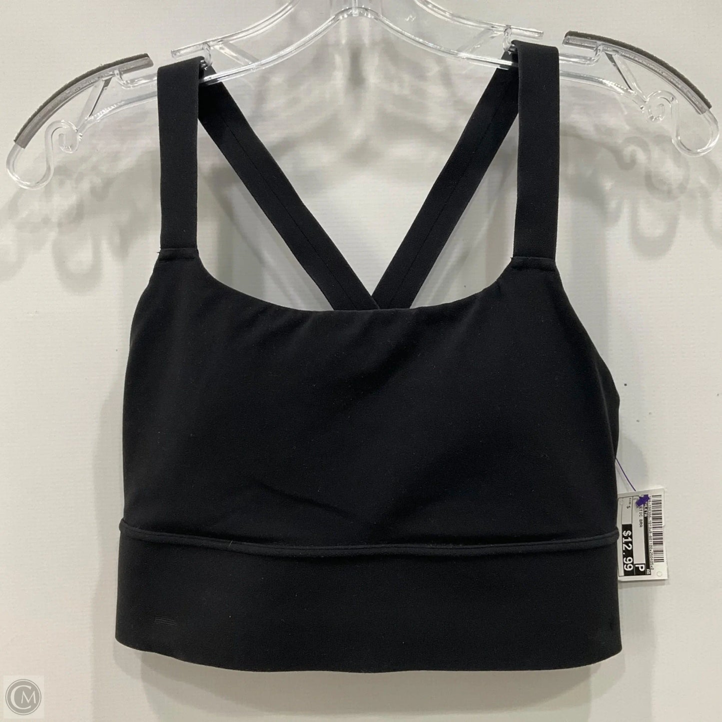 Athletic Bra By Athleta In Black, Size: S