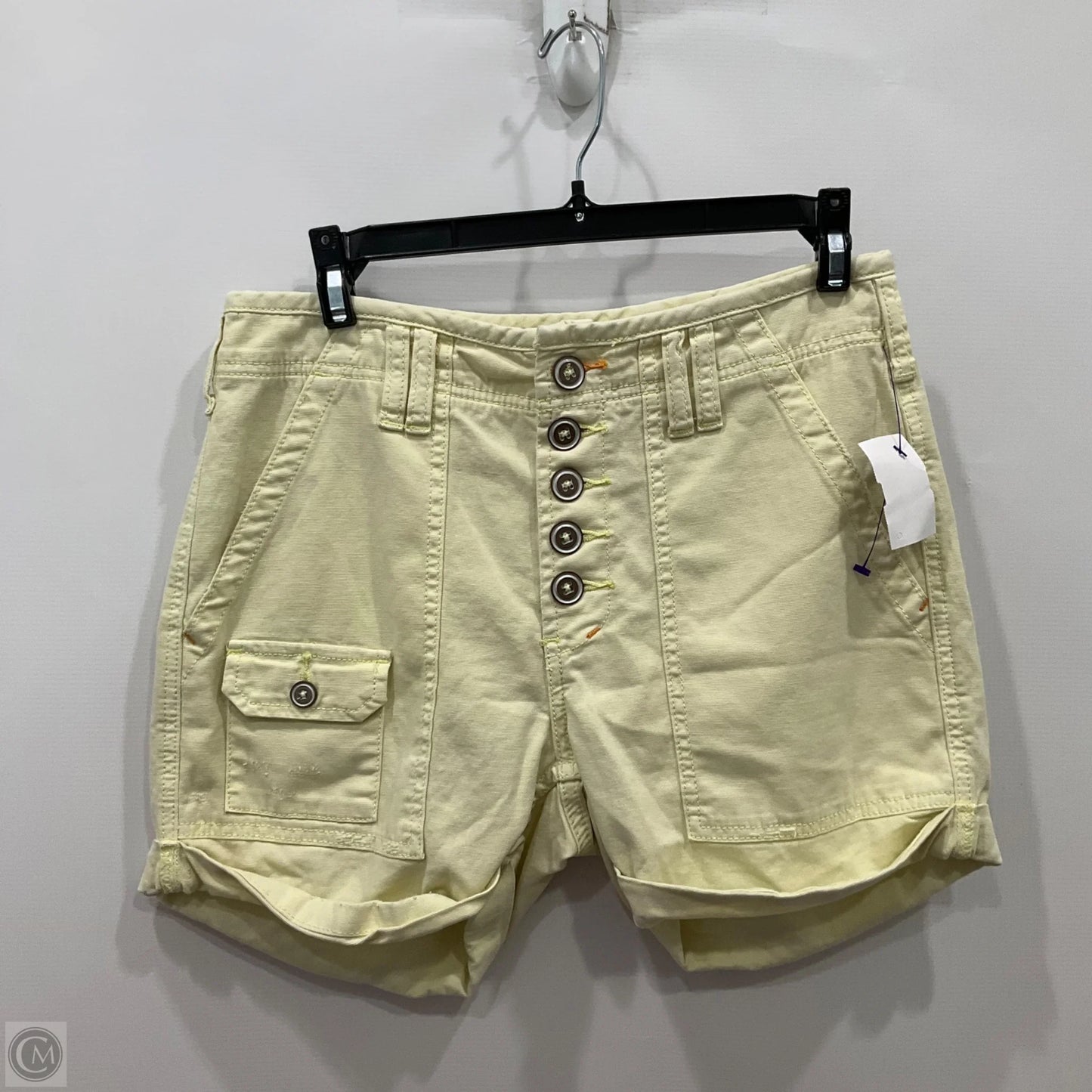 Shorts By Anthropologie In Yellow, Size: 4