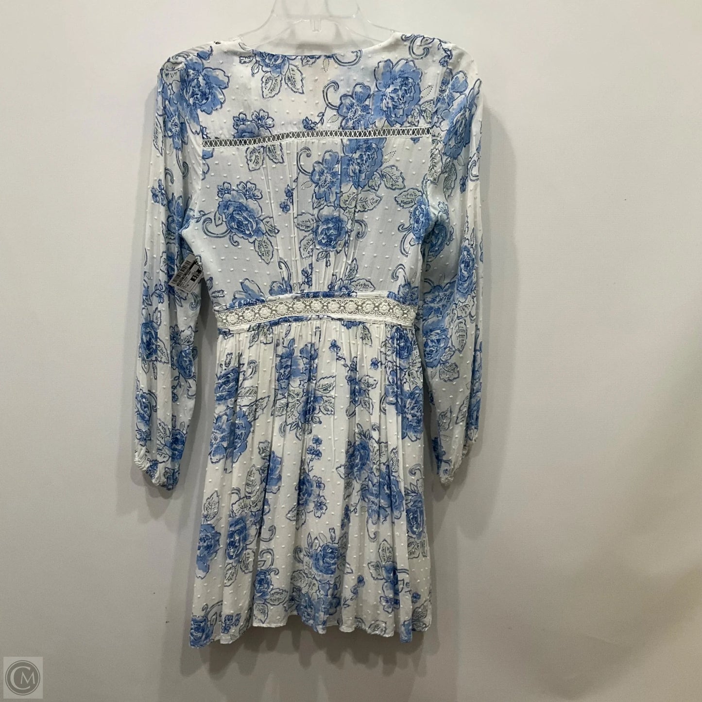Dress Casual Short By Chelsea And Violet In Blue & White, Size: Xs