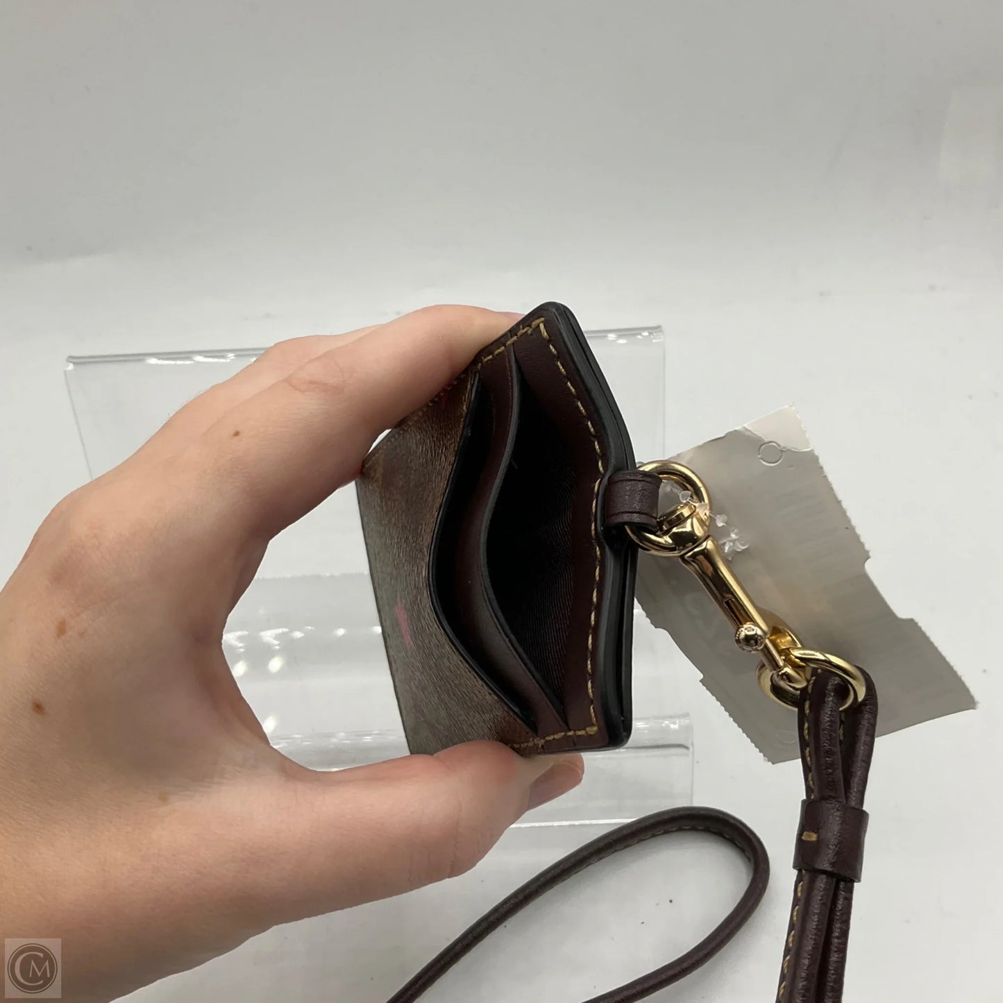 Id/card Holder Designer By Coach, Size: Small