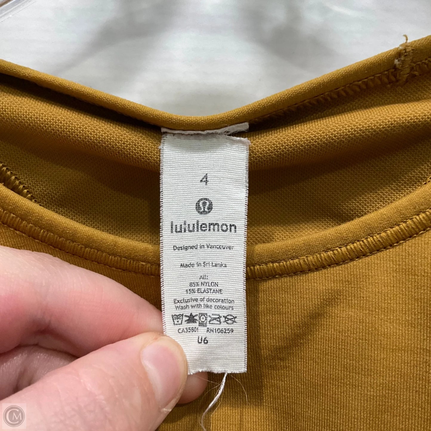 Athletic Bra By Lululemon In Brown, Size: 4