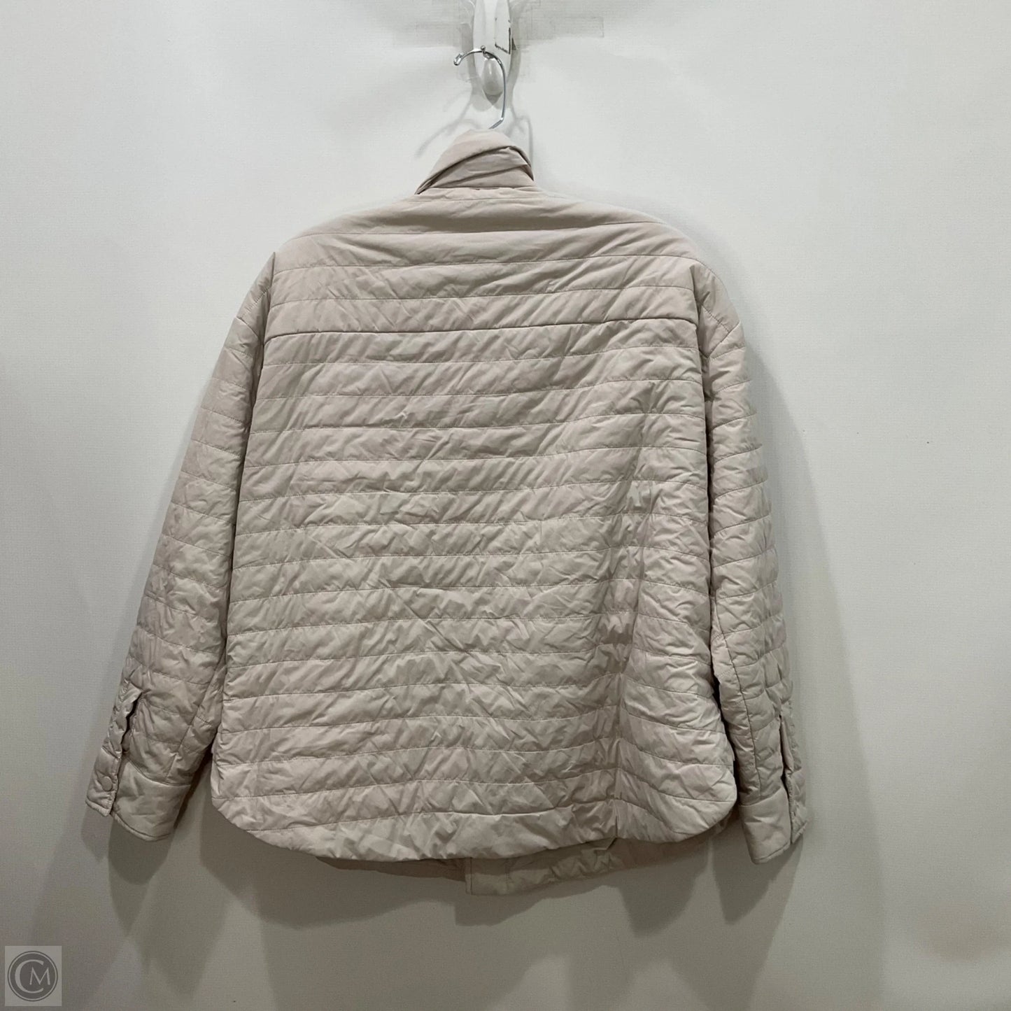 Jacket Puffer & Quilted By Vuori In Cream, Size: S