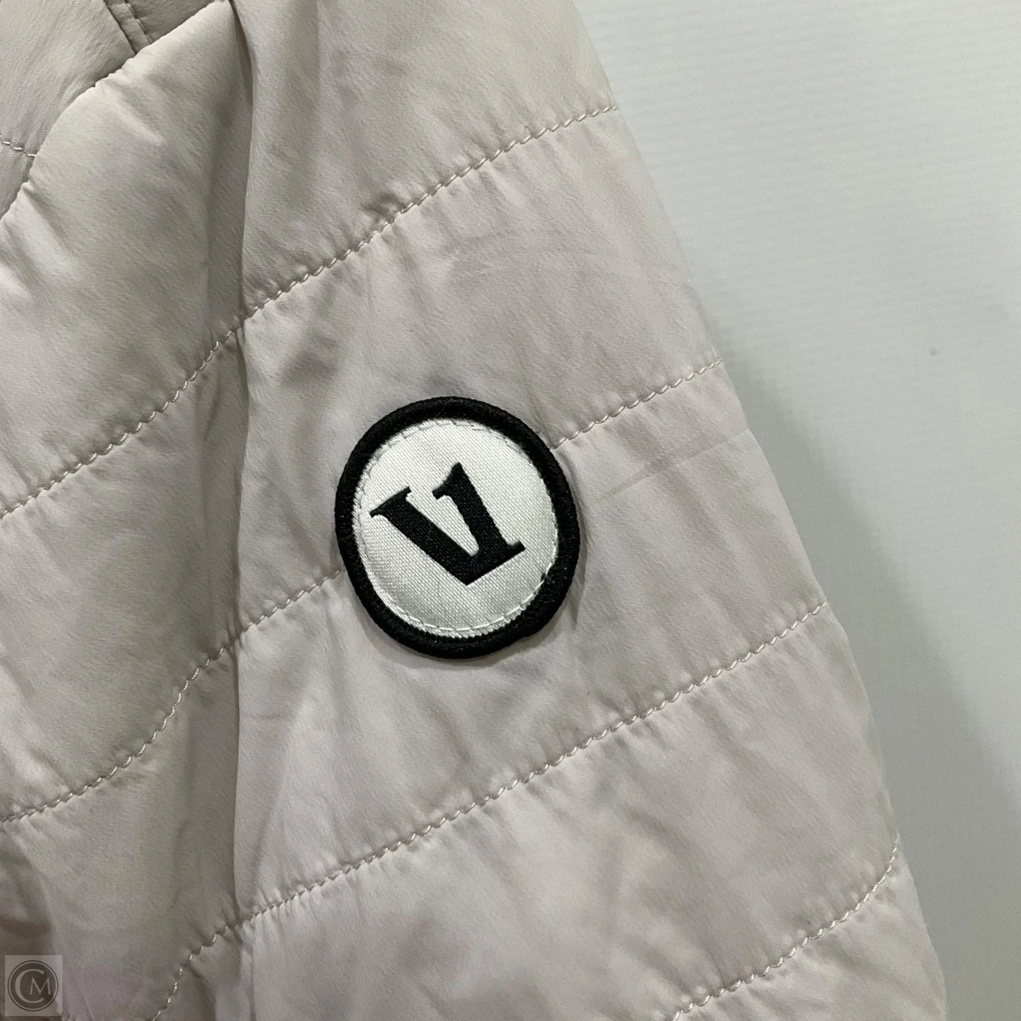 Jacket Puffer & Quilted By Vuori In Cream, Size: S