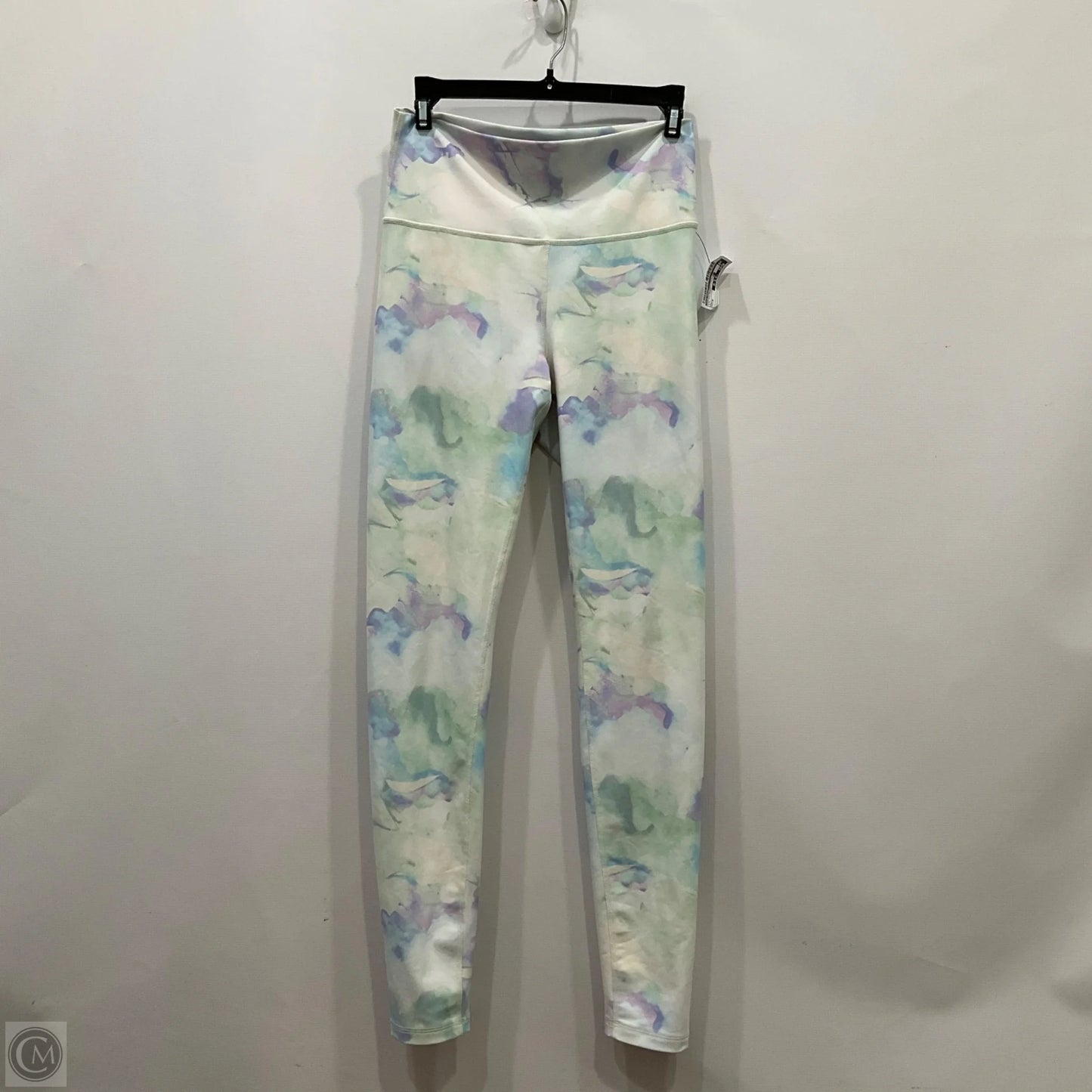 Athletic Leggings By Old Navy In Tie Dye Print, Size: M