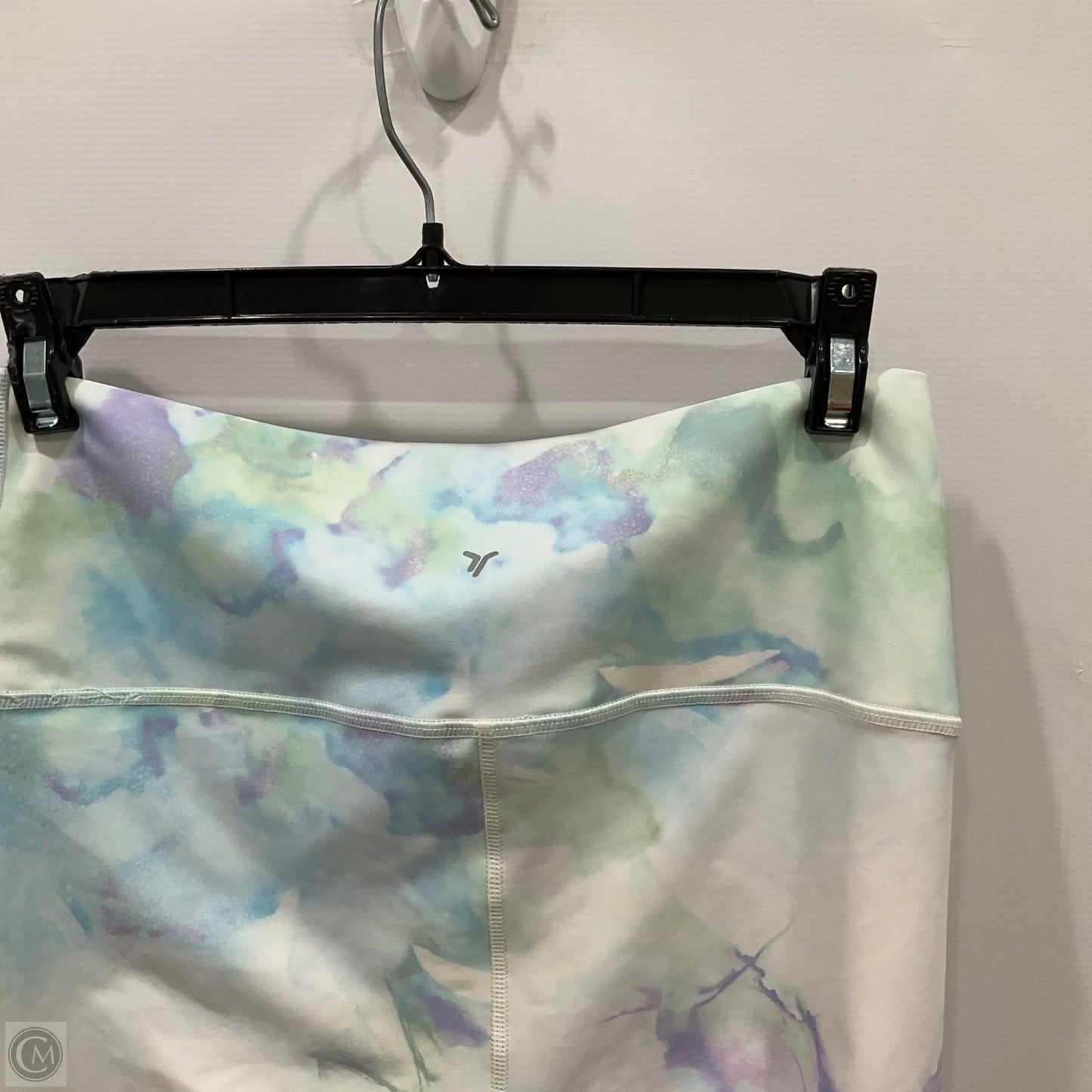 Athletic Leggings By Old Navy In Tie Dye Print, Size: M