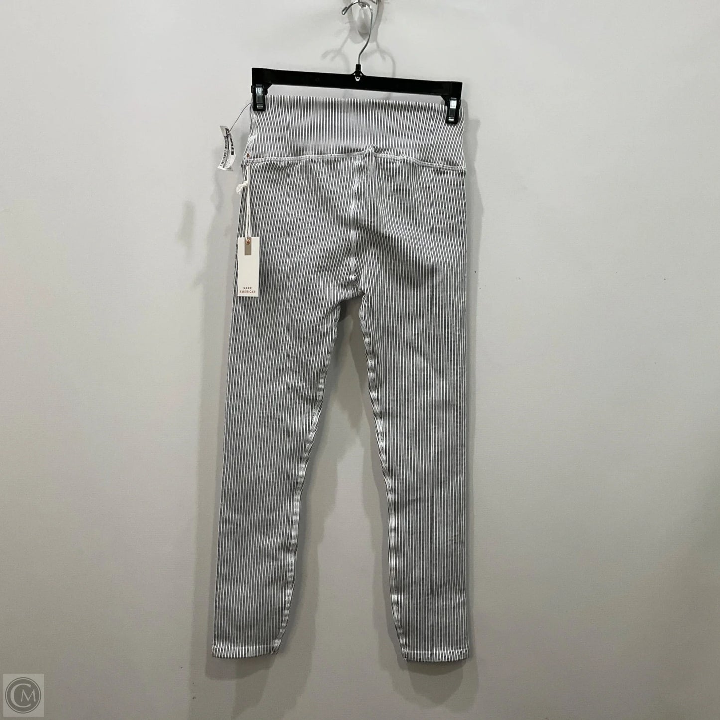 Pants Leggings By Good American In Striped Pattern, Size: 2