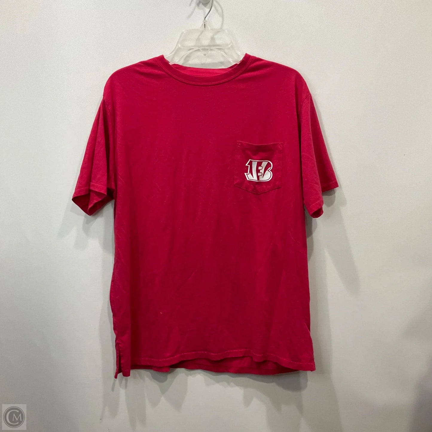 Top Short Sleeve By Nfl In Black, Size: Xl
