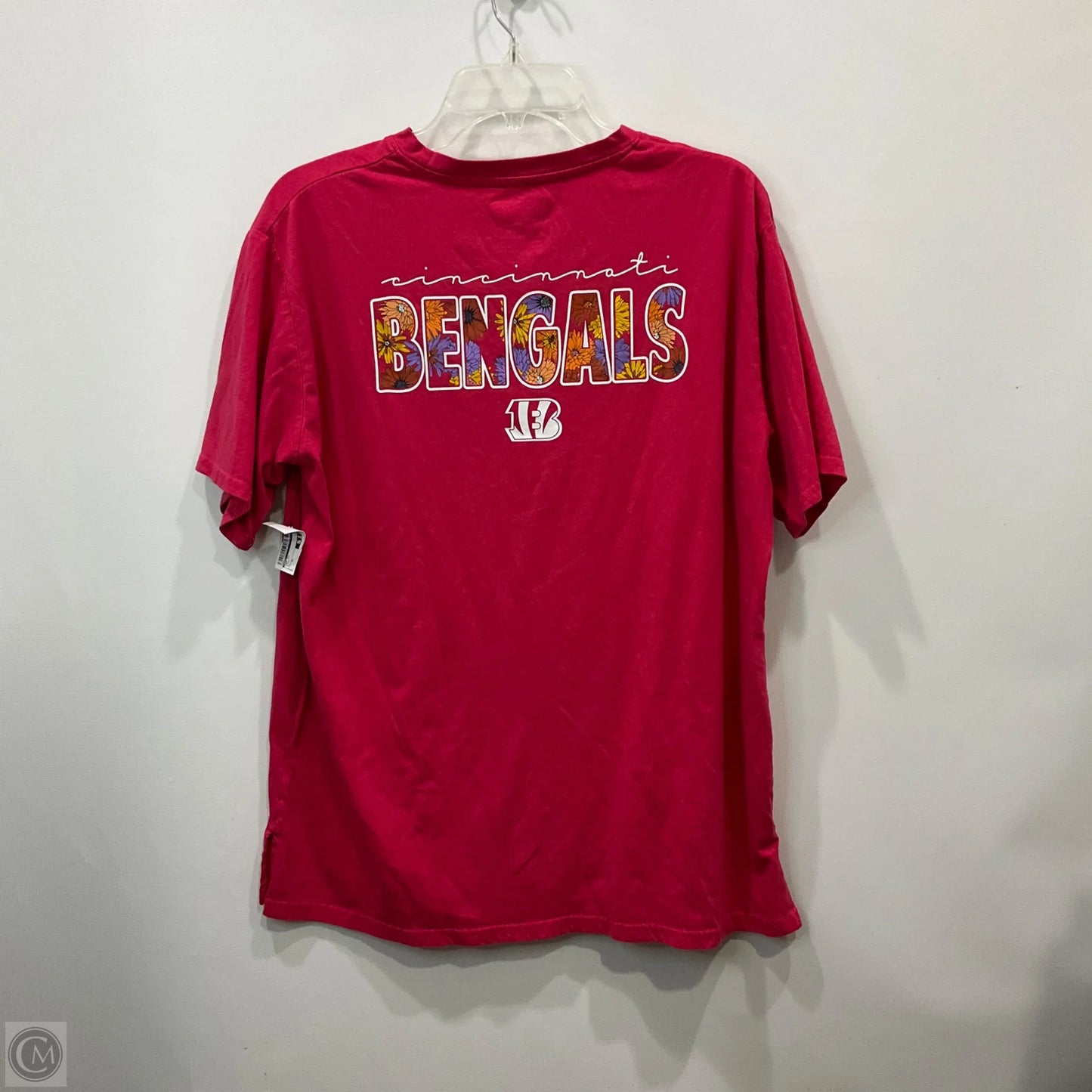 Top Short Sleeve By Nfl In Black, Size: Xl