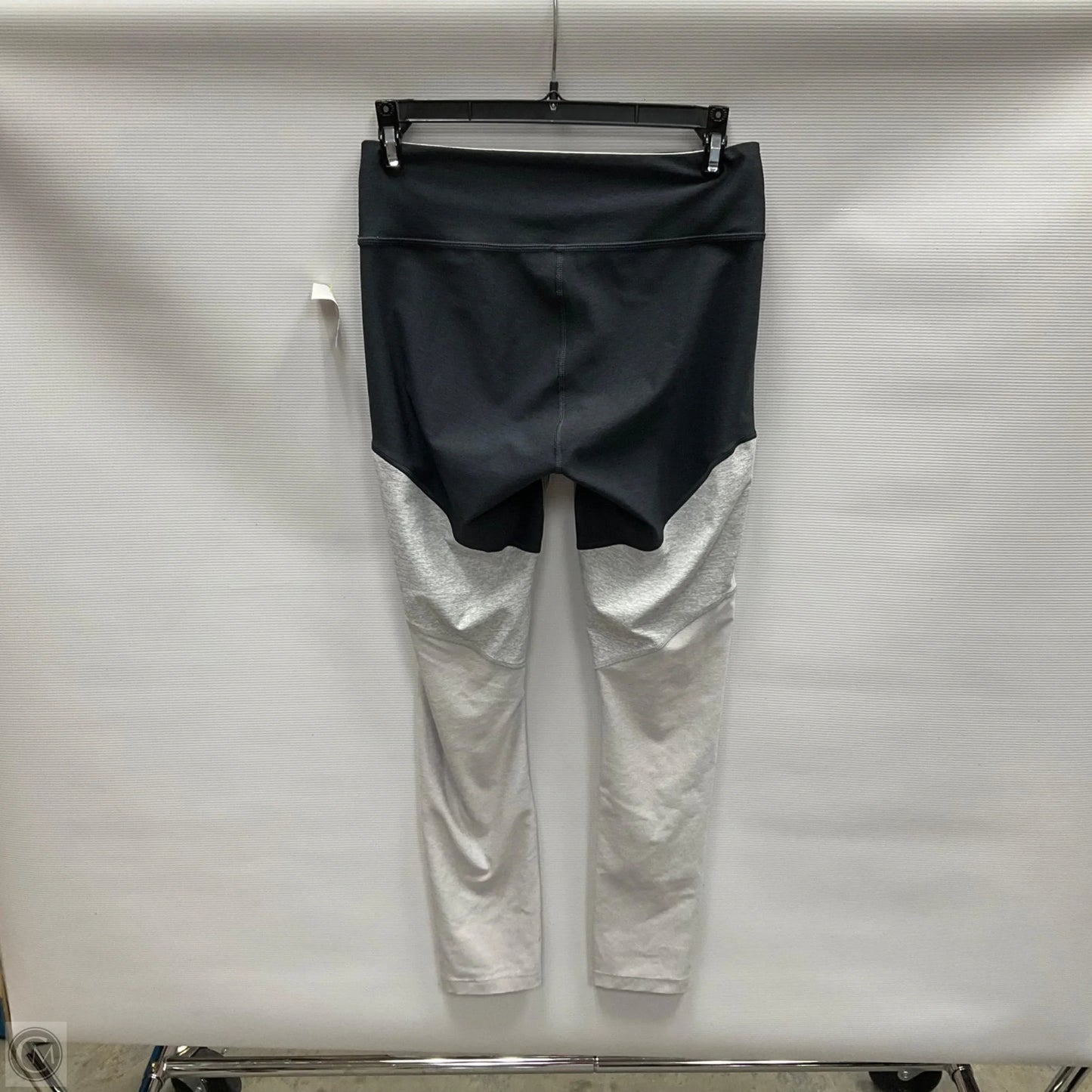 Athletic Leggings By Outdoor Voices In Black & Grey, Size: S