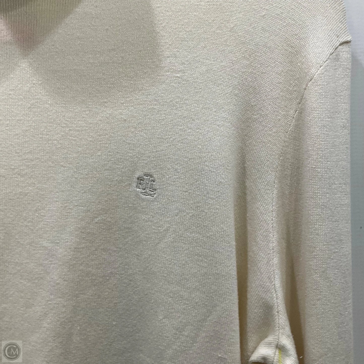Sweater By Ralph Lauren In Cream, Size: M