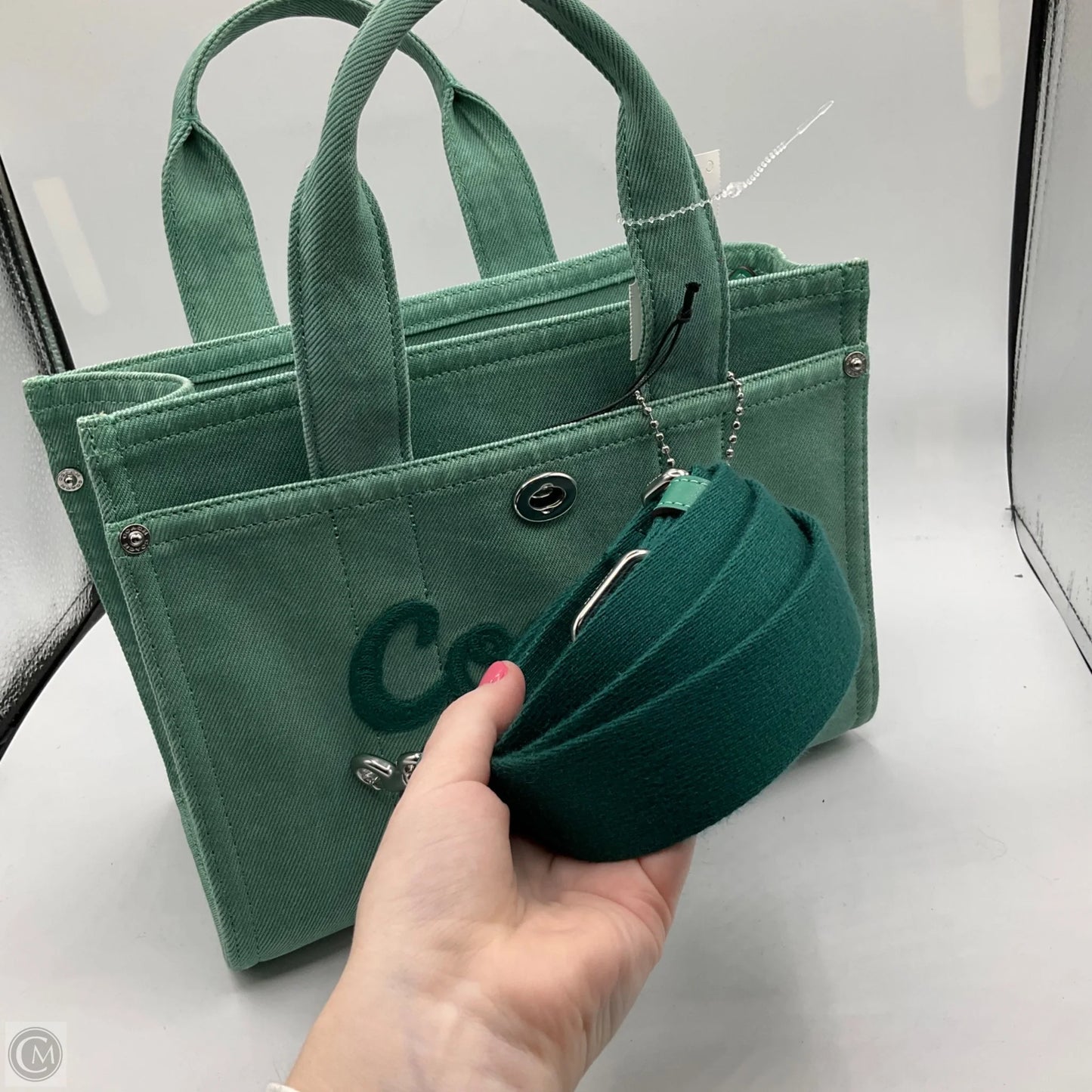 Handbag Designer By Coach, Size: Medium