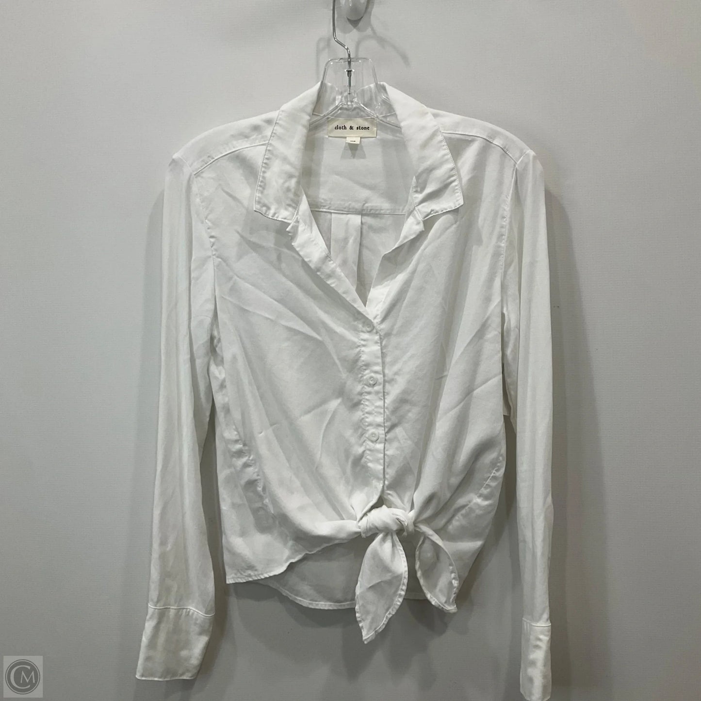 Top Long Sleeve By Cloth & Stone In White, Size: Xs