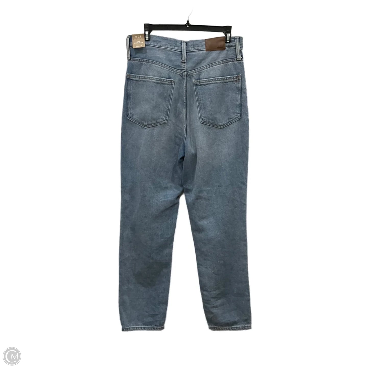 Jeans Straight By Madewell In Blue Denim, Size: 6