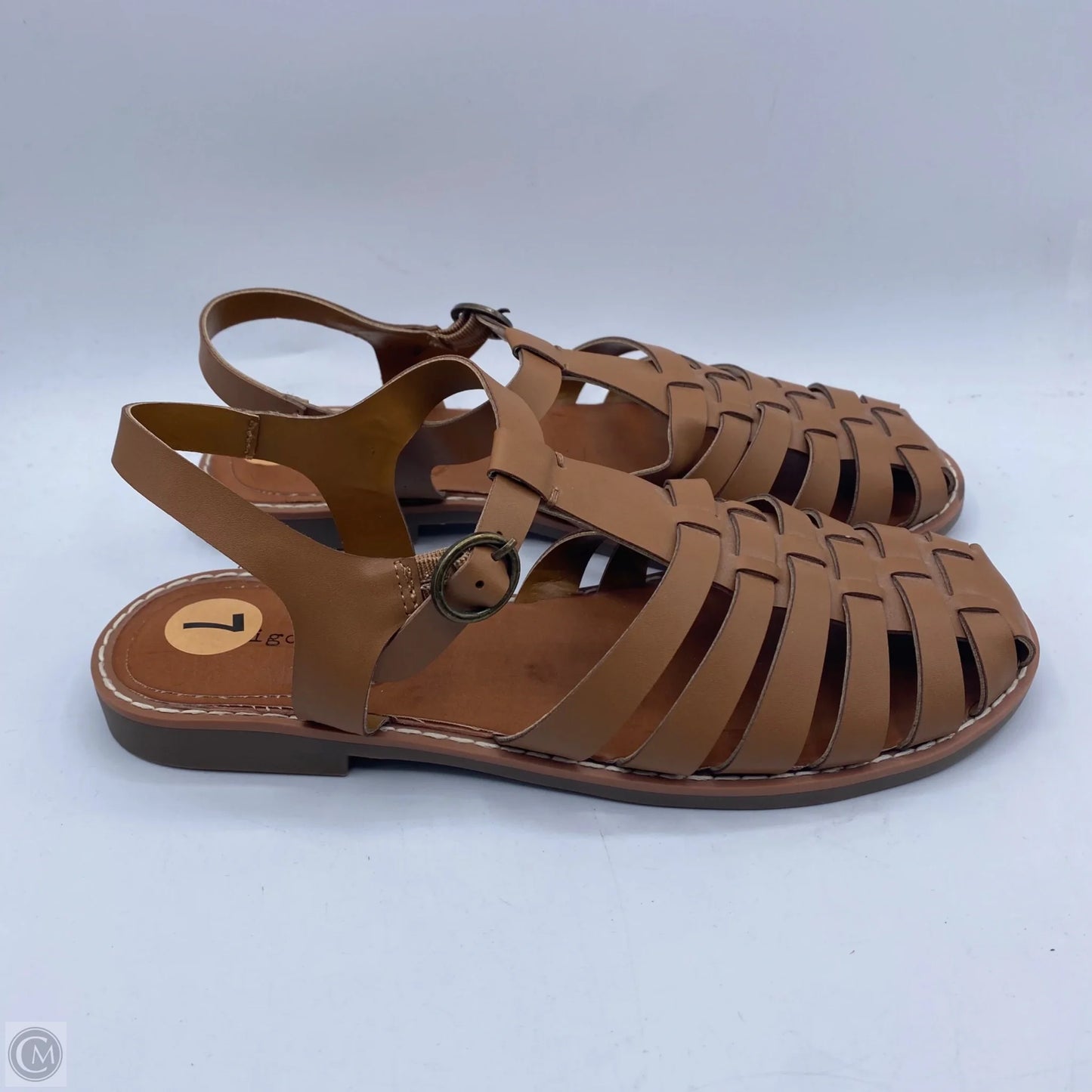 Sandals Flats By makalu In Beige, Size: 7