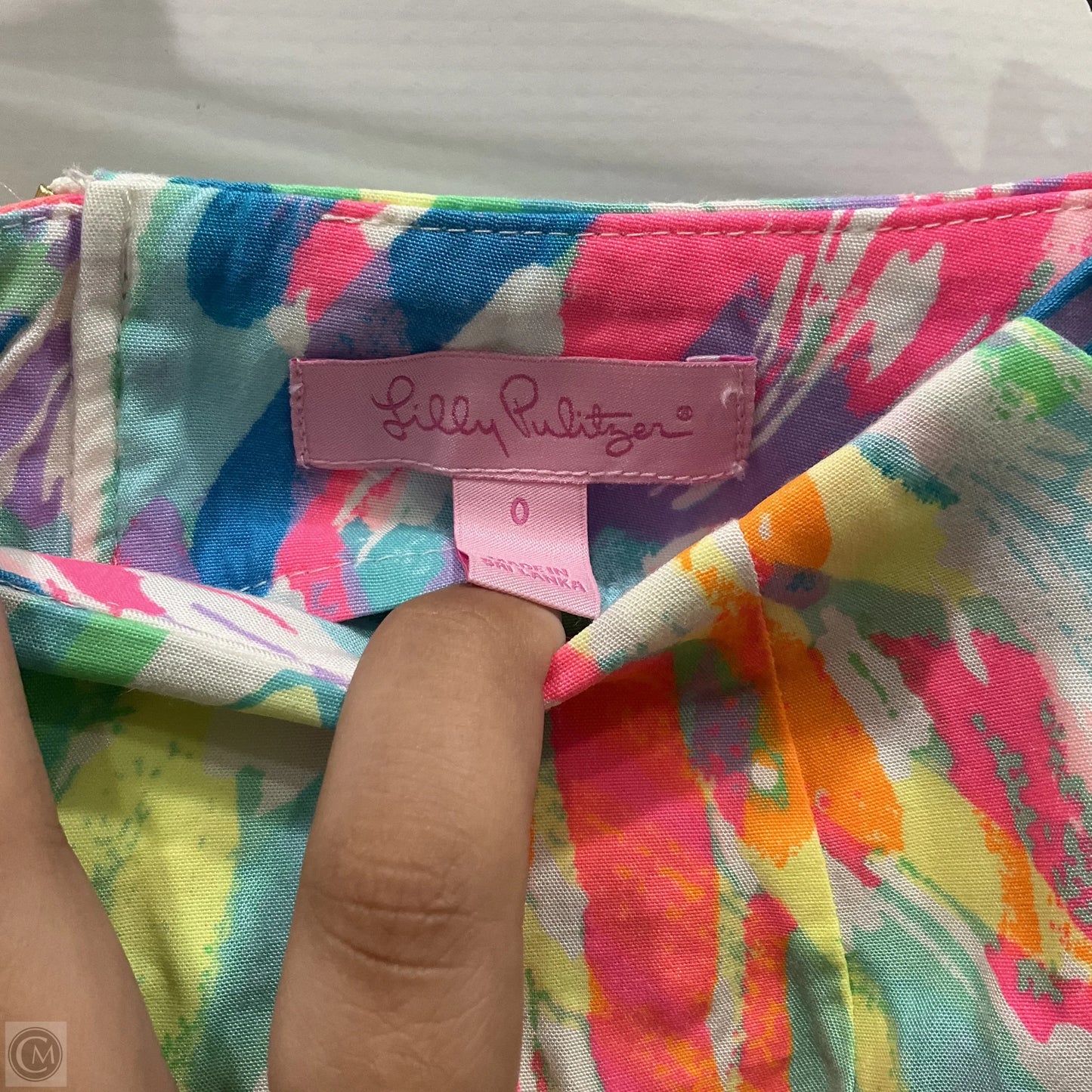 Shorts Designer By Lilly Pulitzer In Multi-colored, Size: 0
