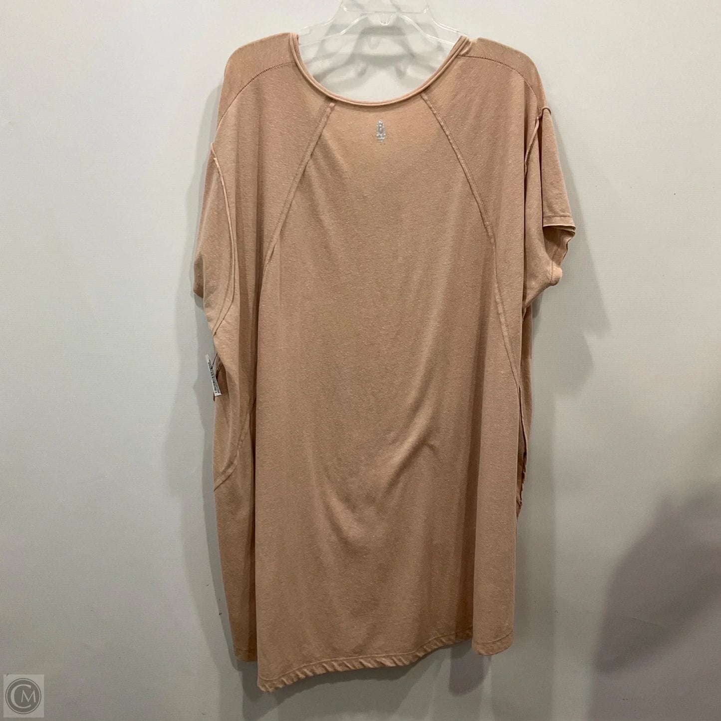 Top Short Sleeve By Free People In Orange, Size: M