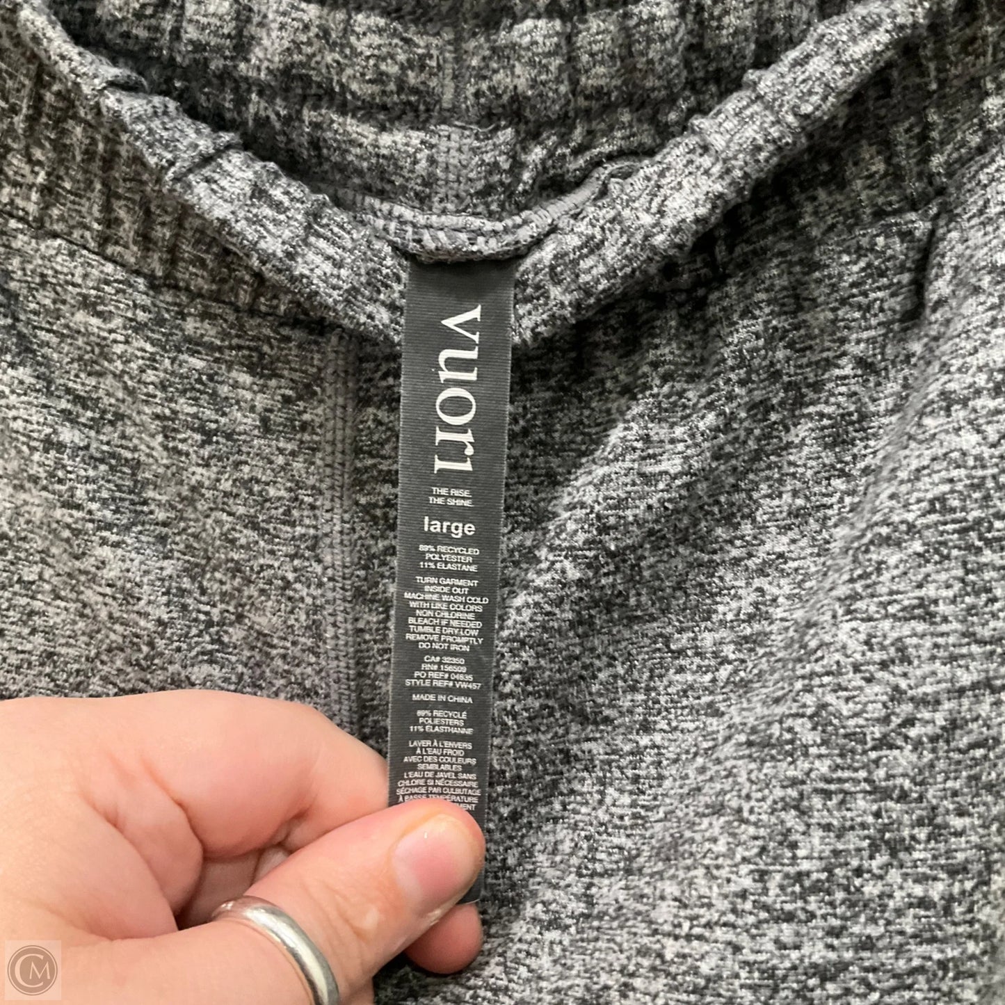 Athletic Pants By Vuori In Grey, Size: L