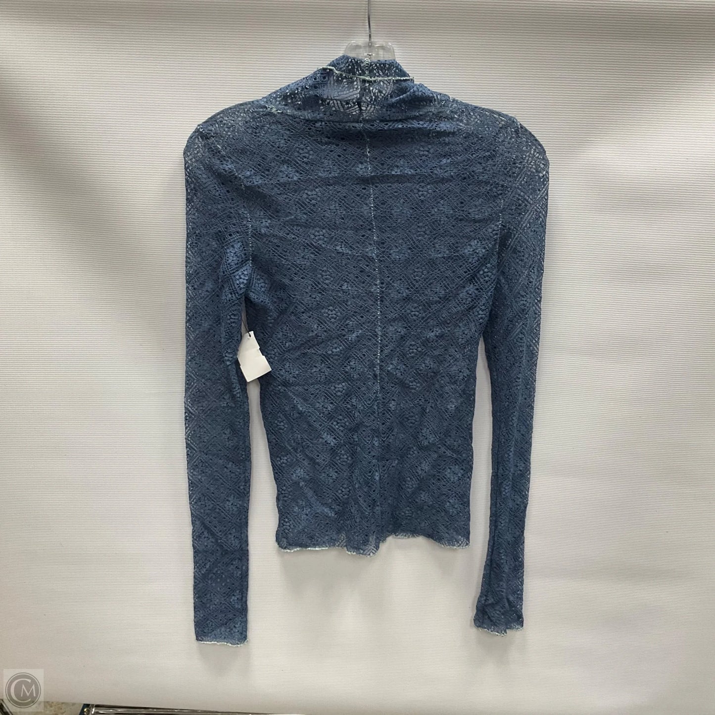 Top Long Sleeve By Free People In Blue, Size: S