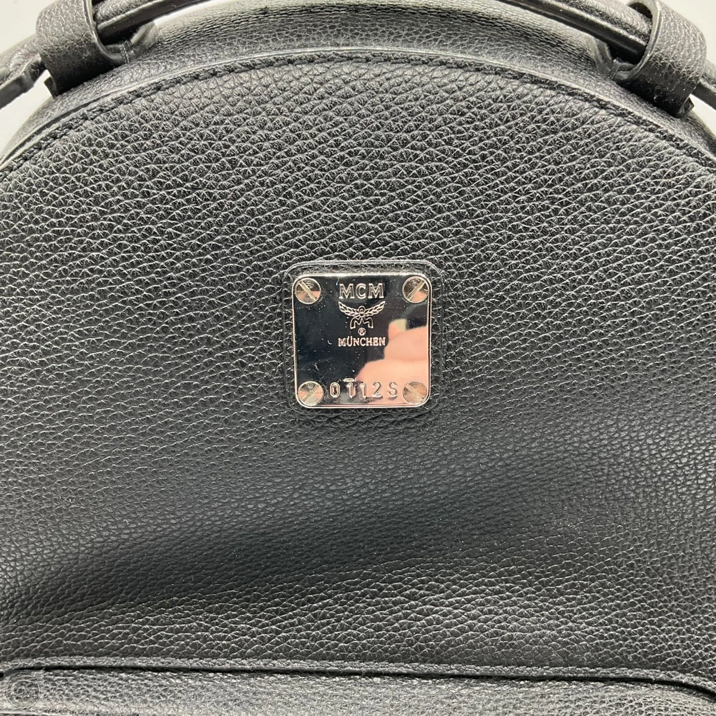 Backpack Luxury Designer By Mcm, Size: Medium
