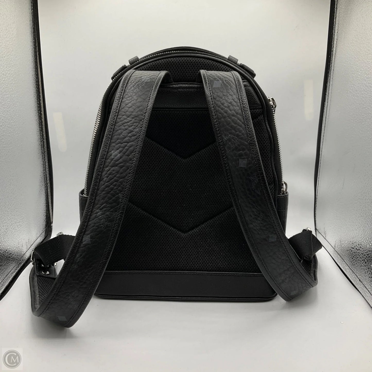 Backpack Luxury Designer By Mcm, Size: Medium