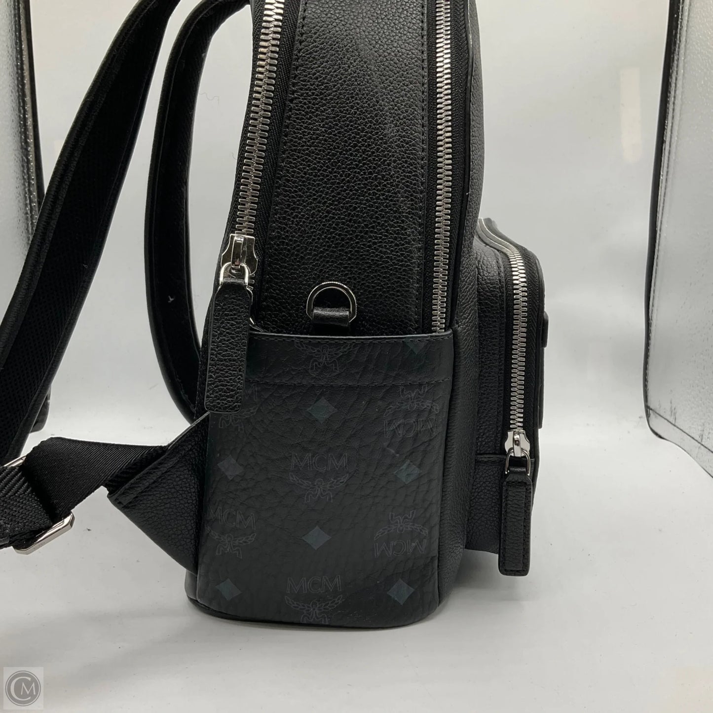 Backpack Luxury Designer By Mcm, Size: Medium